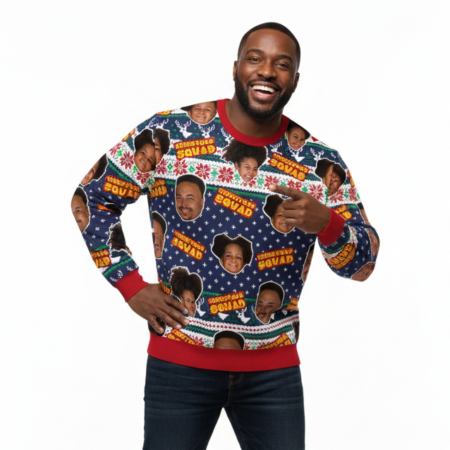 Christmas Squad Personalised Jumper