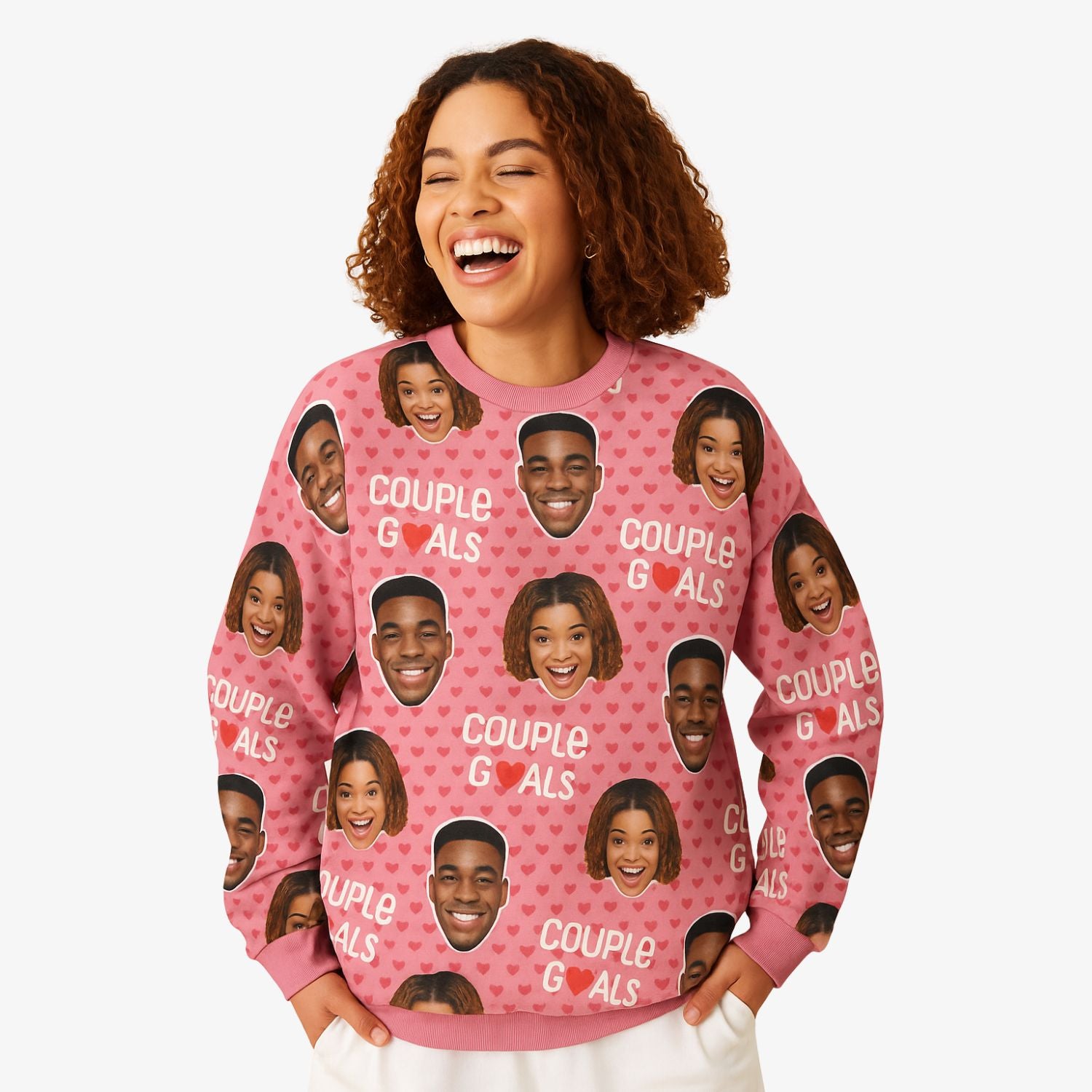 Couple Goals Personalised Sweatshirt