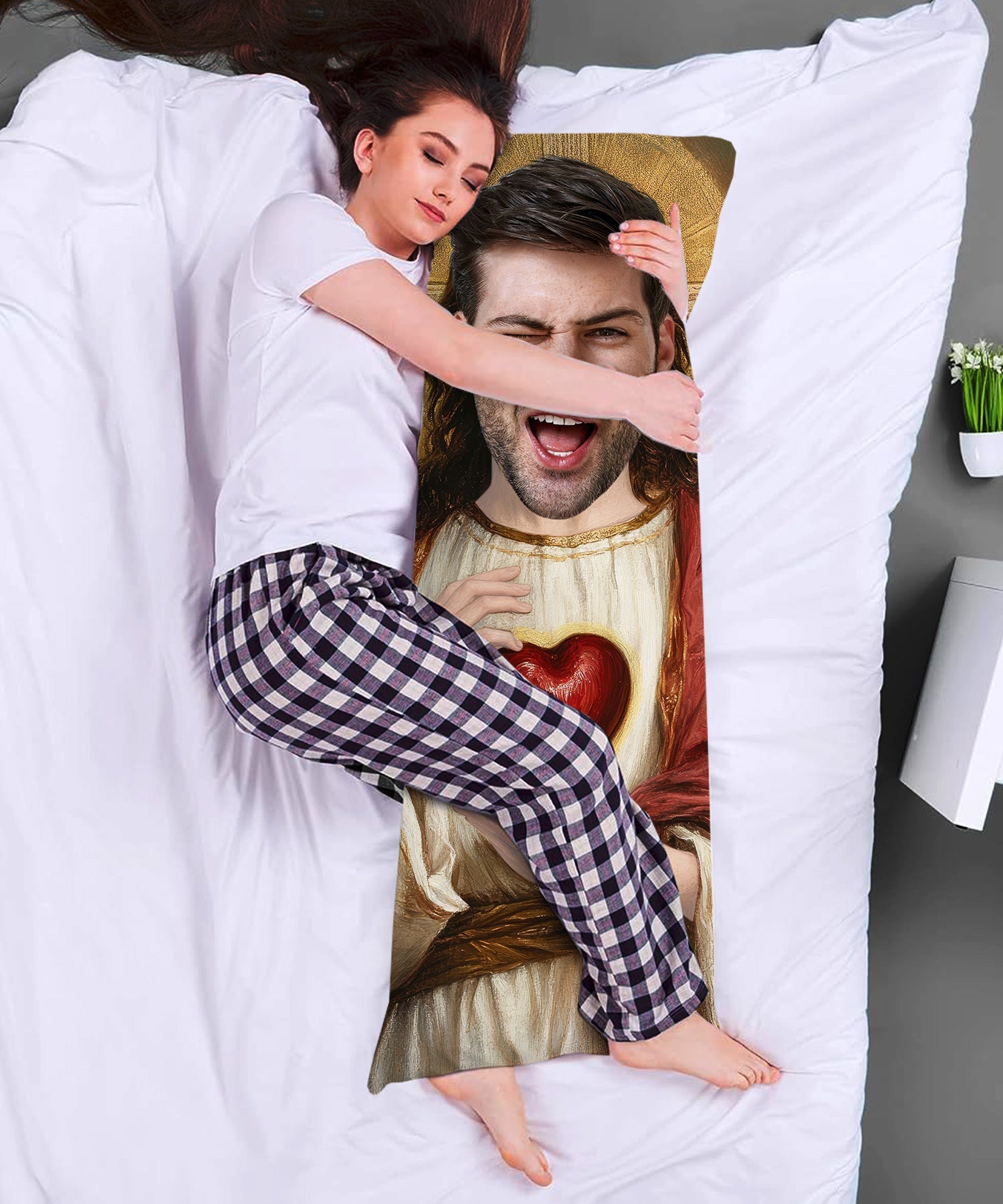 custom picture body pillow