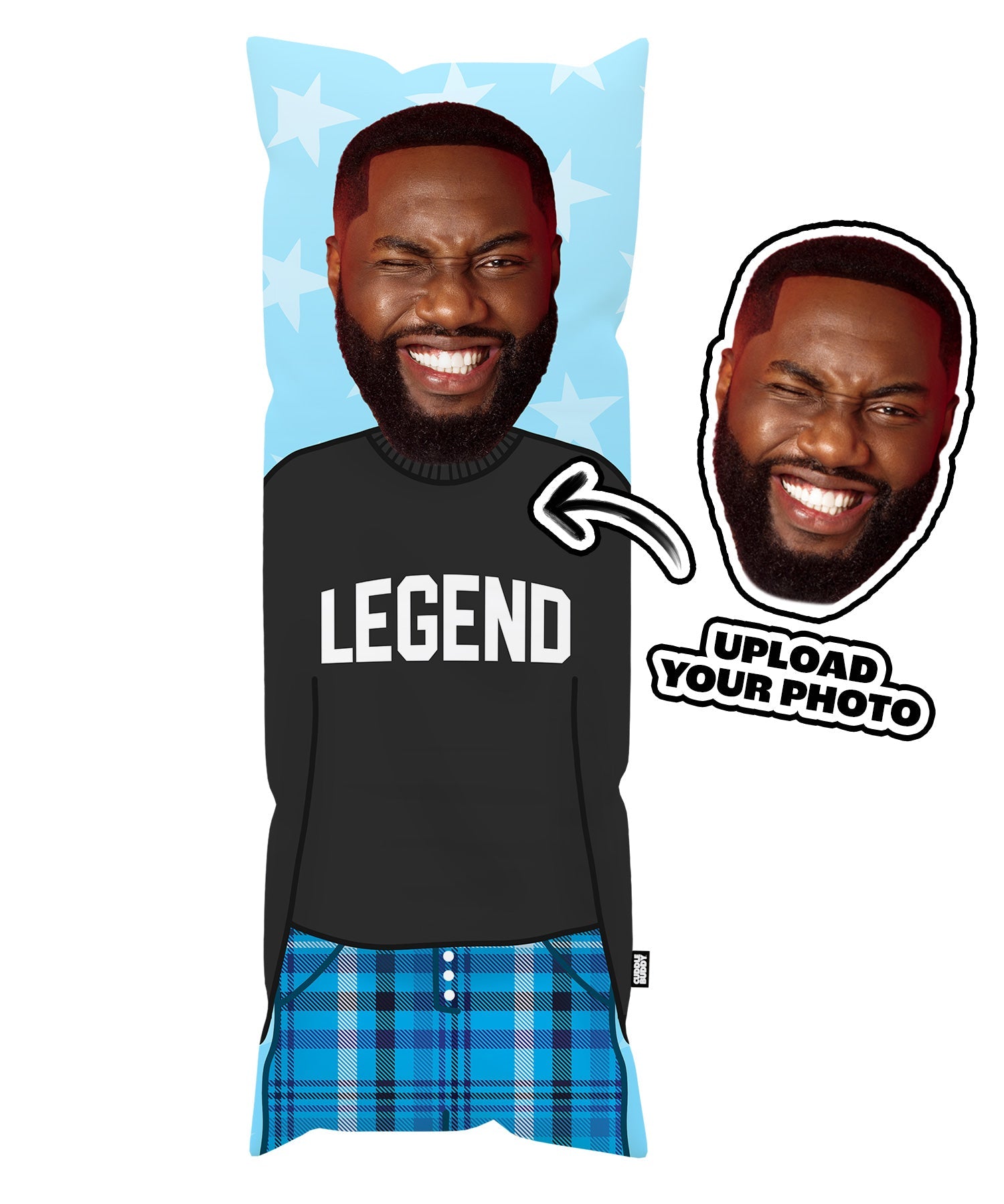 Legend Custom Body Pillow