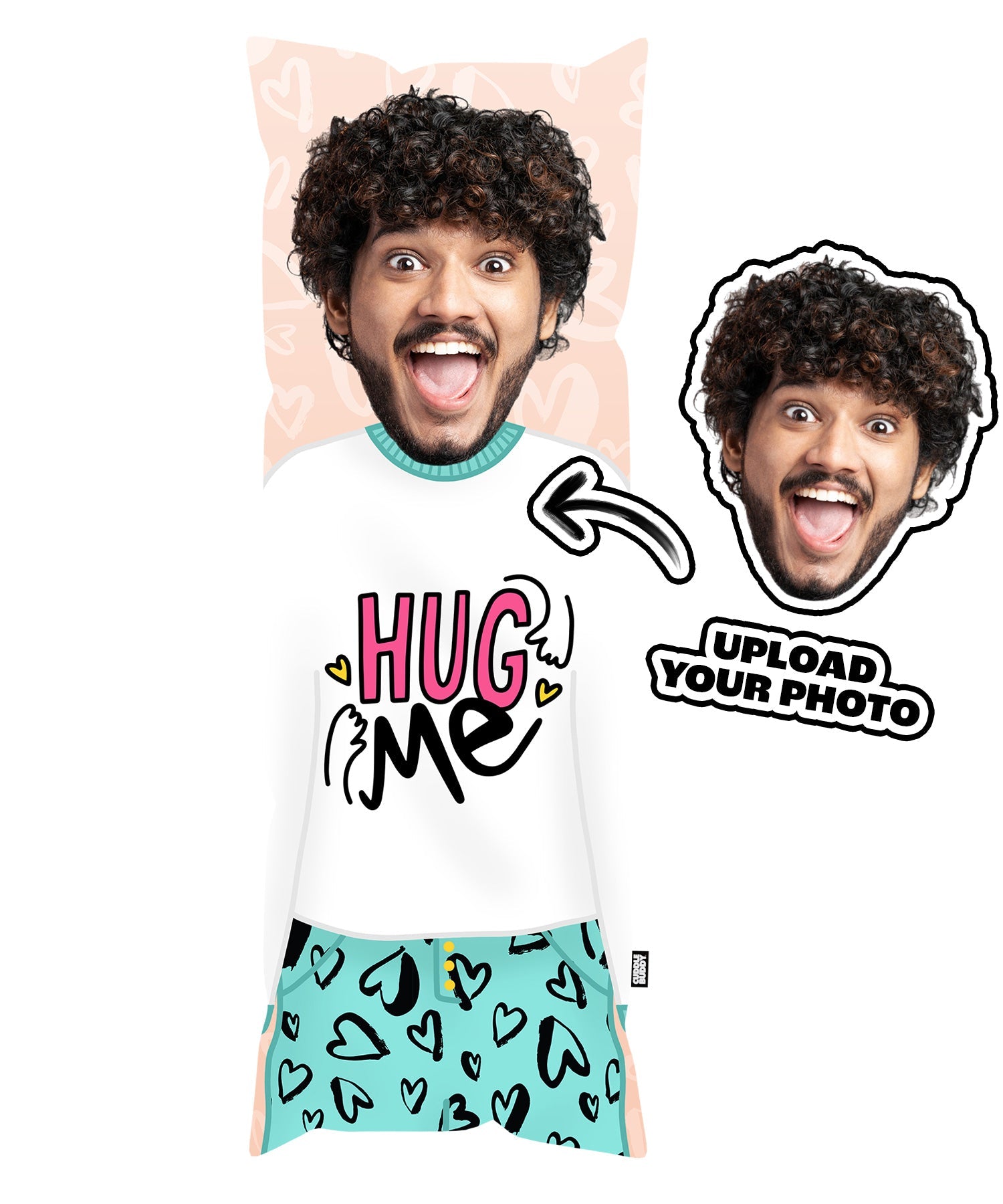 personalised face pillow