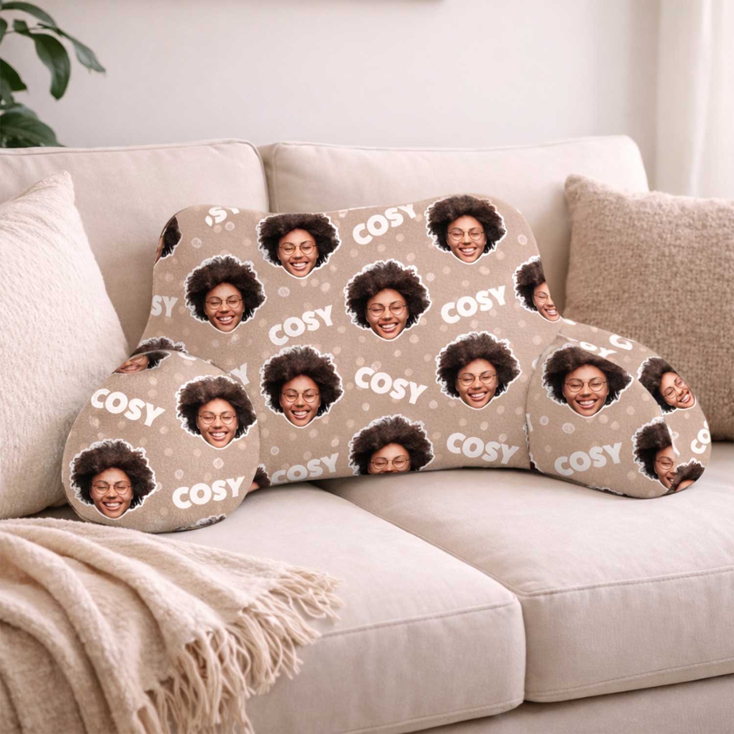 Personalised Cosy Cuddle Cushion