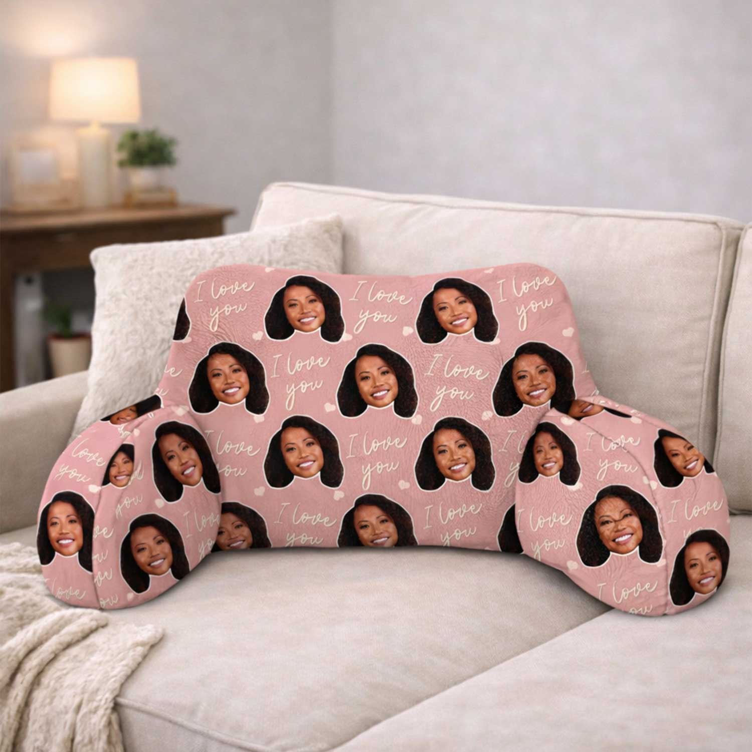 Personalised I Love You Cuddle Cushion