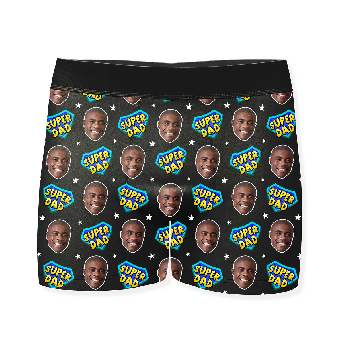 Dad Superhero Personalised Boxers