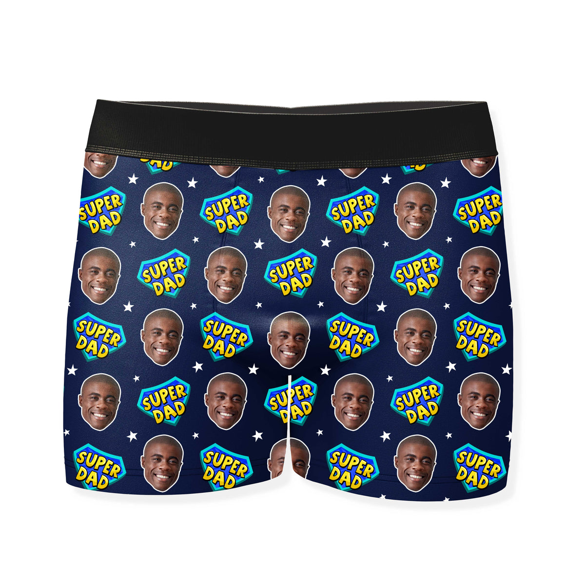 Dad Superhero Personalised Boxers