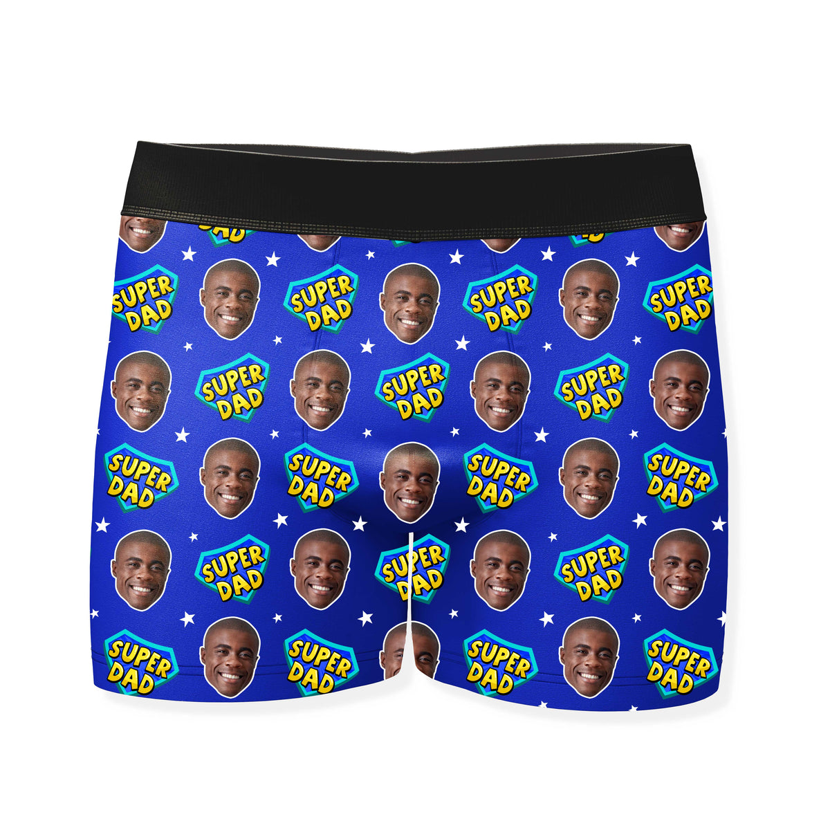 Dad Superhero Personalised Boxers