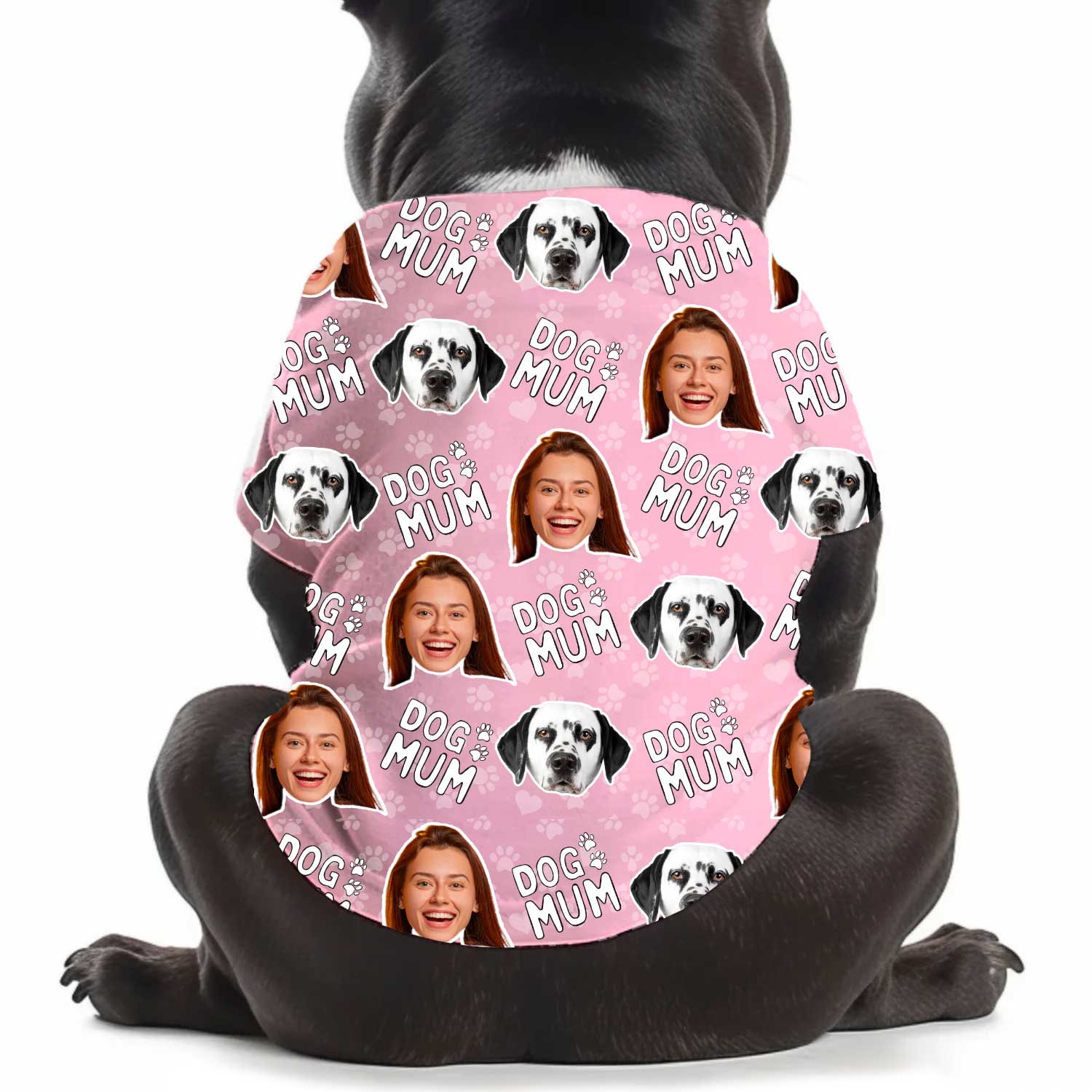 Dog Mum Personalised Dog T Shirt