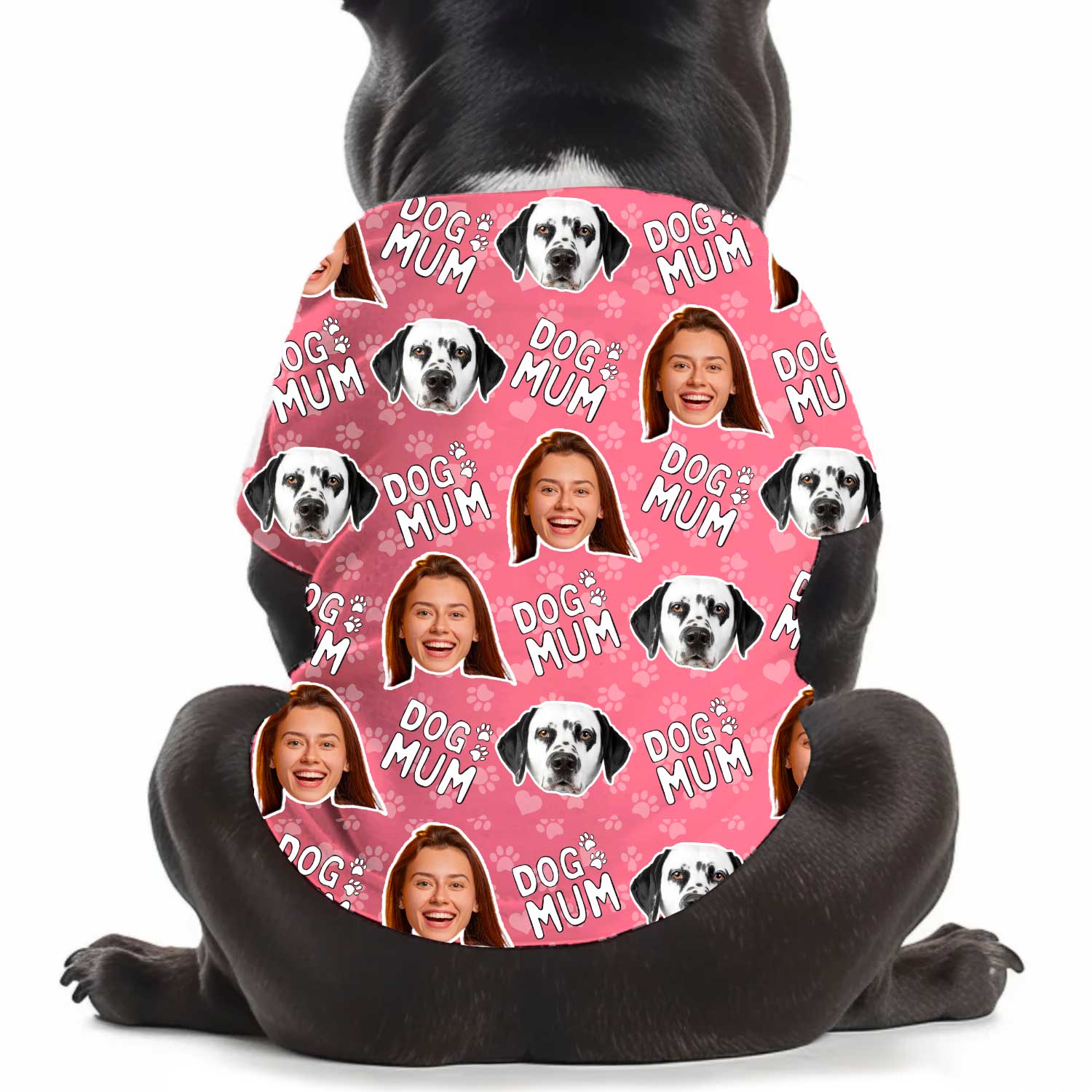 Dog Mum Personalised Dog T Shirt