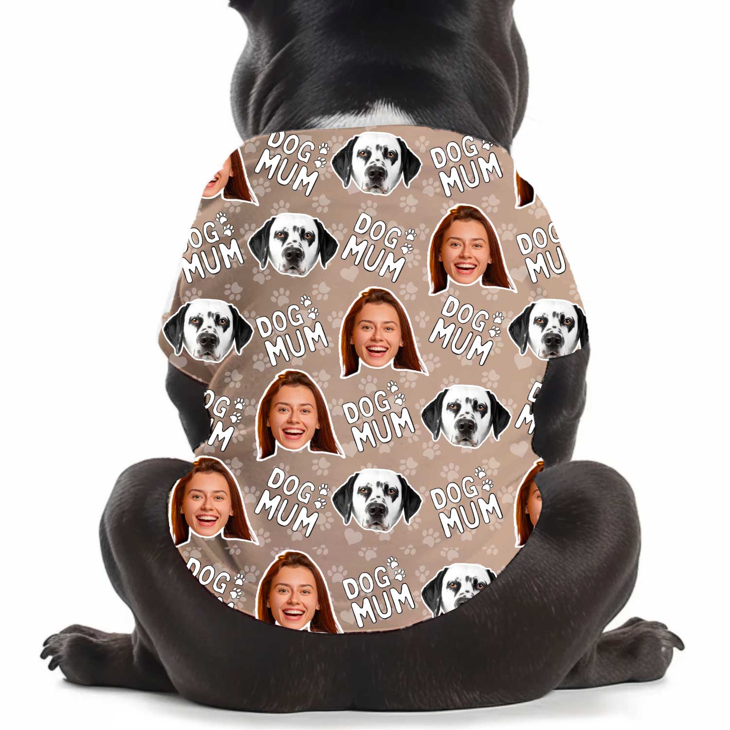 Dog Mum Personalised Dog T Shirt