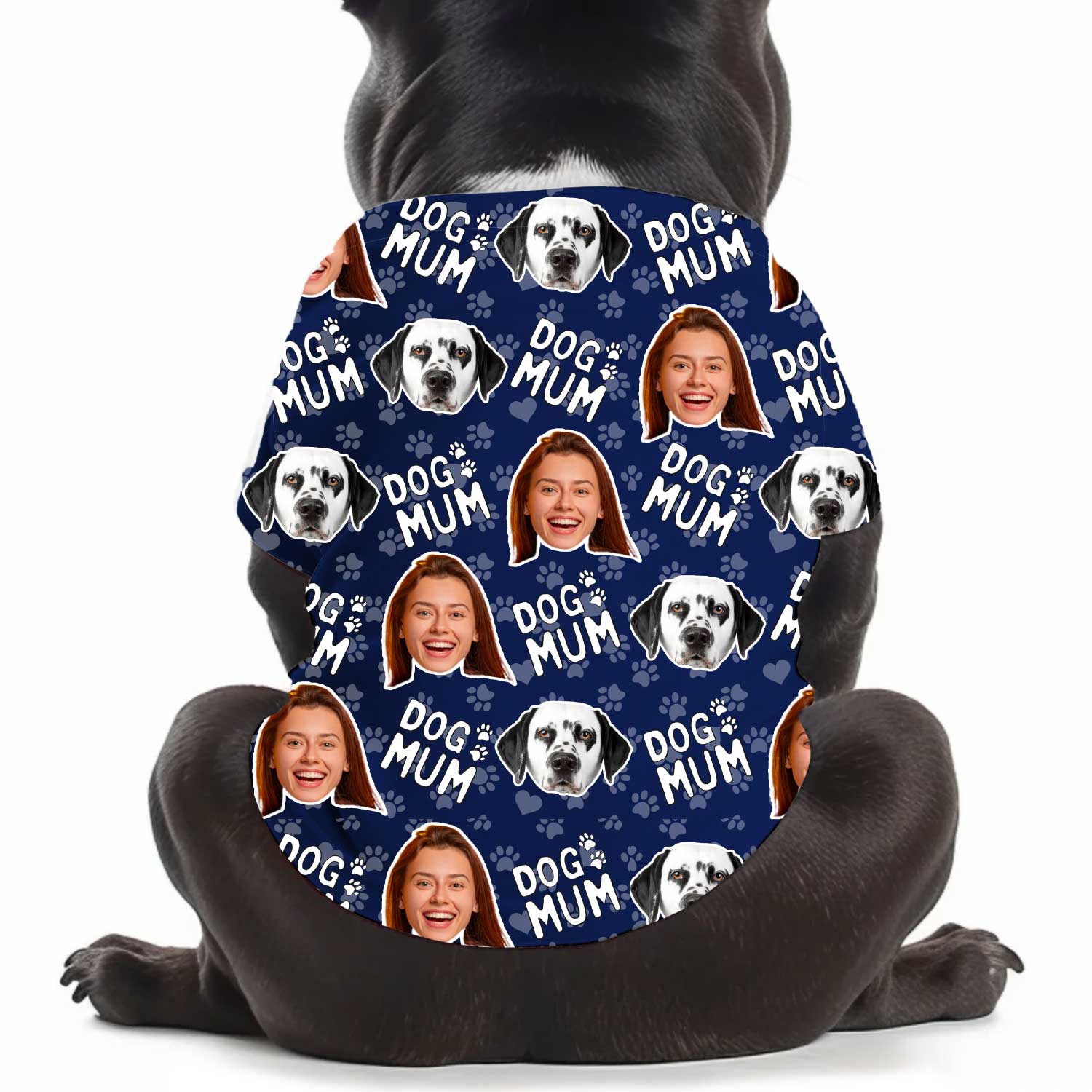 Dog Mum Personalised Dog T Shirt