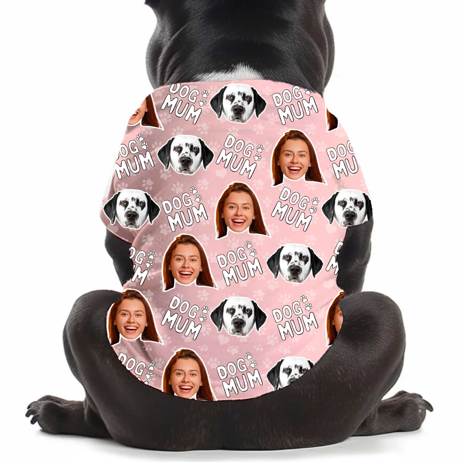 Dog Mum Personalised Dog T Shirt