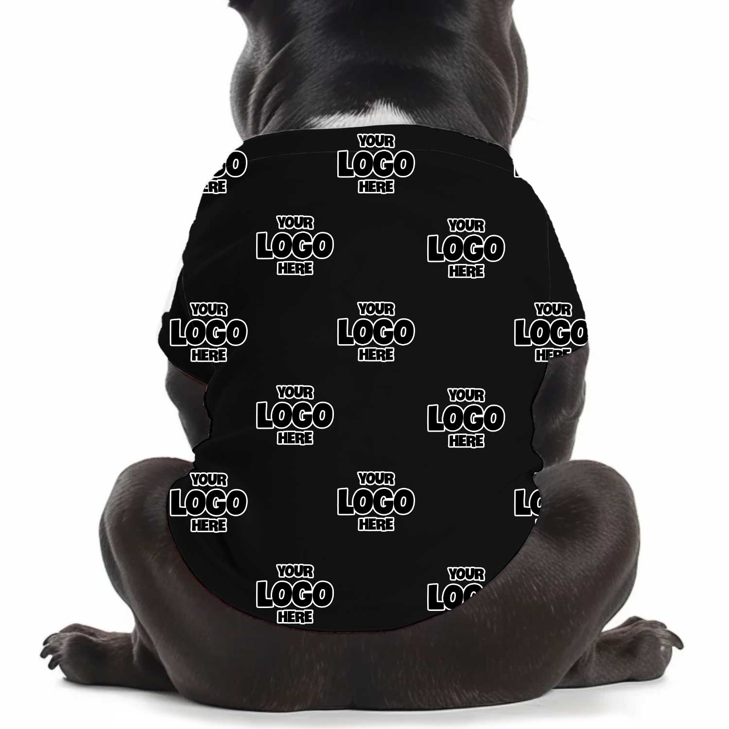 Your Logo Personalised Dog T Shirt