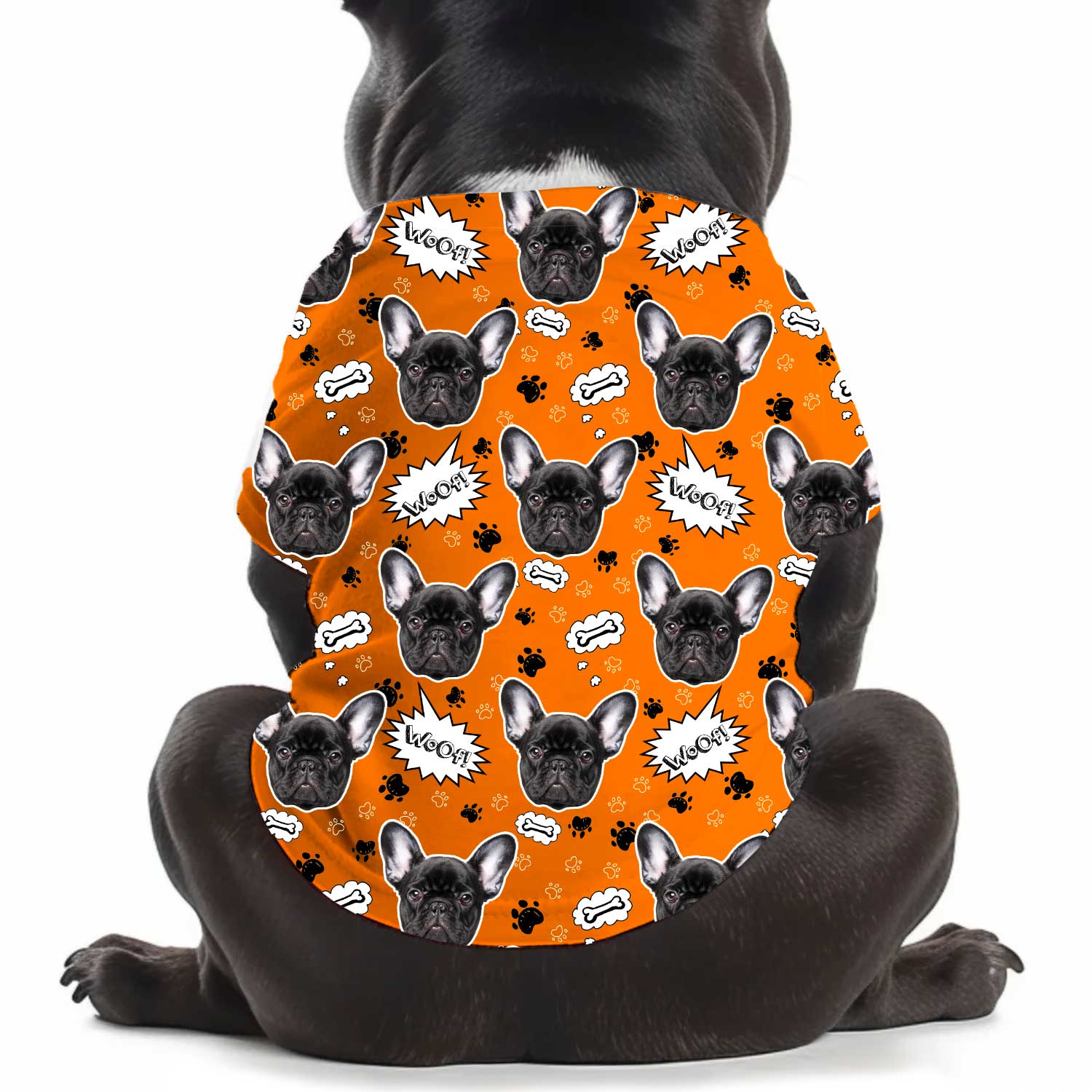 Woof Personalised Dog T Shirt