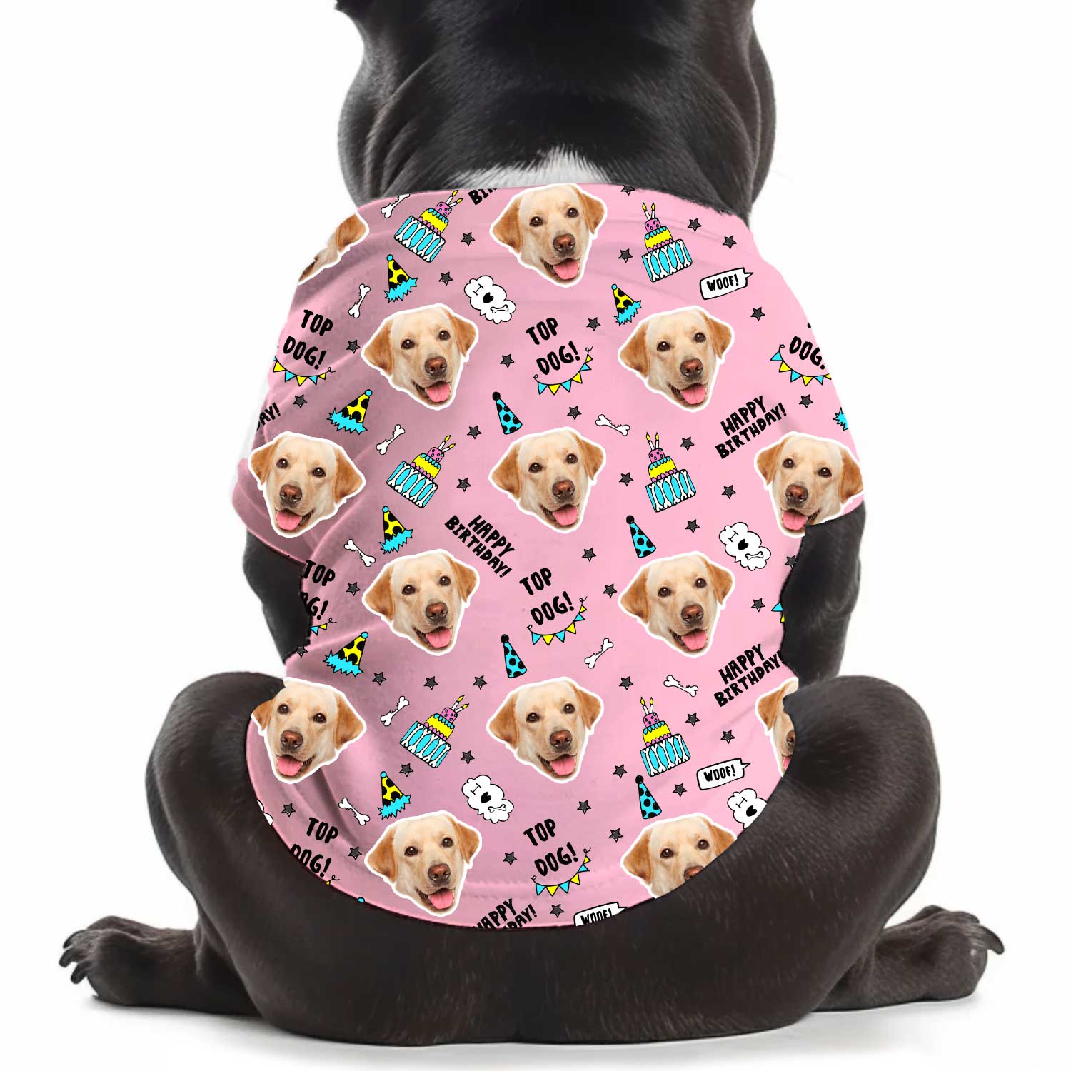 Top Dog Birthday Personalised T Shirt