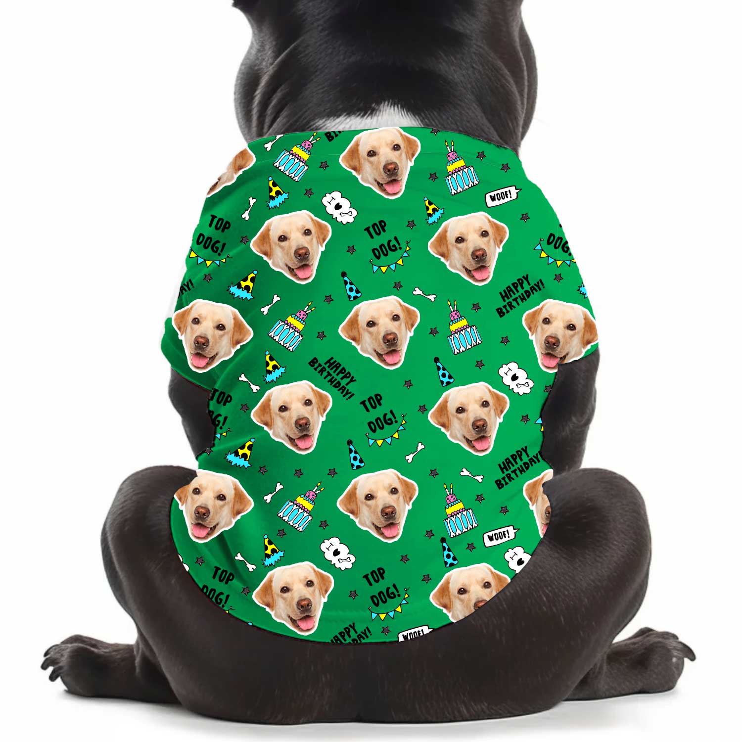 Top Dog Birthday Personalised T Shirt