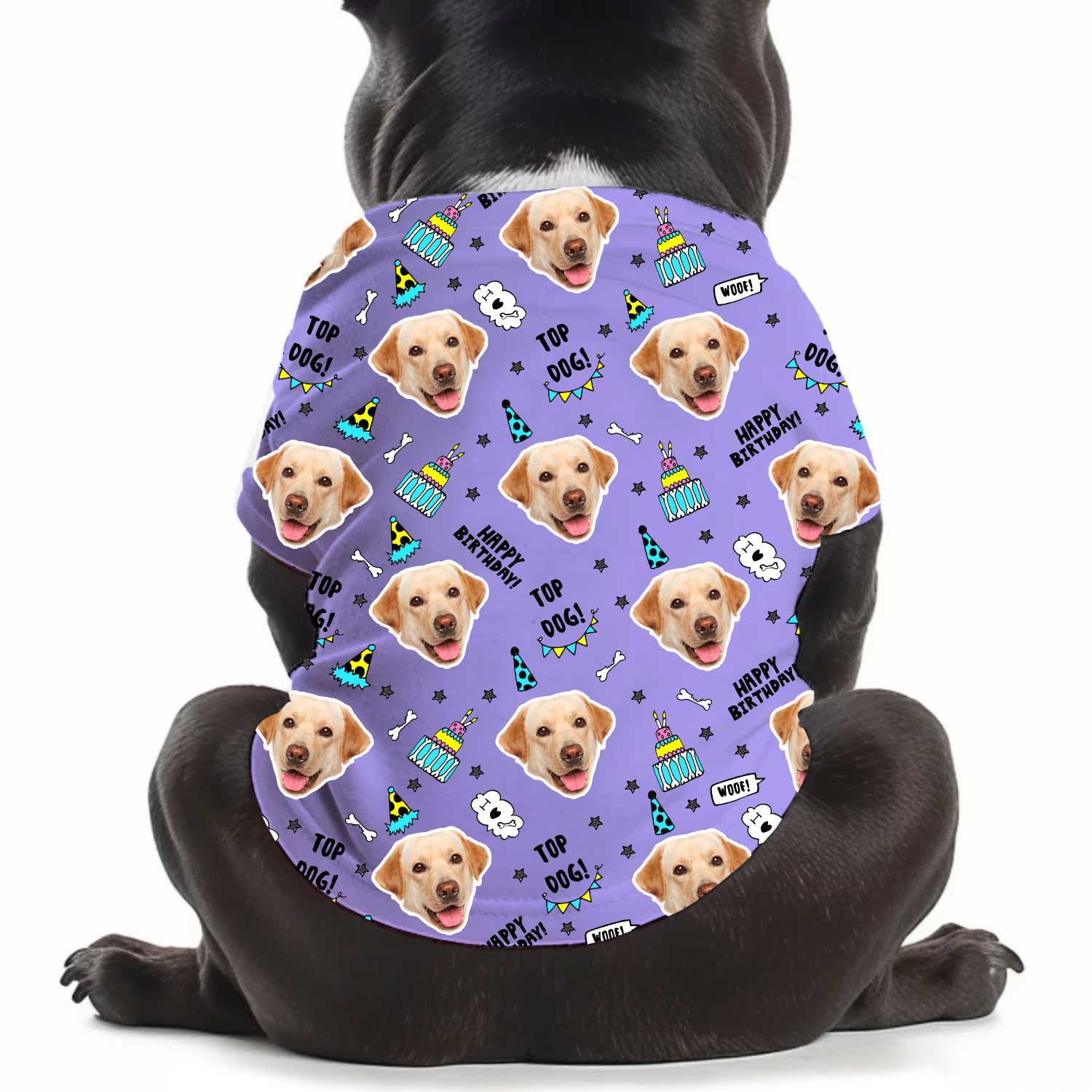 Top Dog Birthday Personalised T Shirt