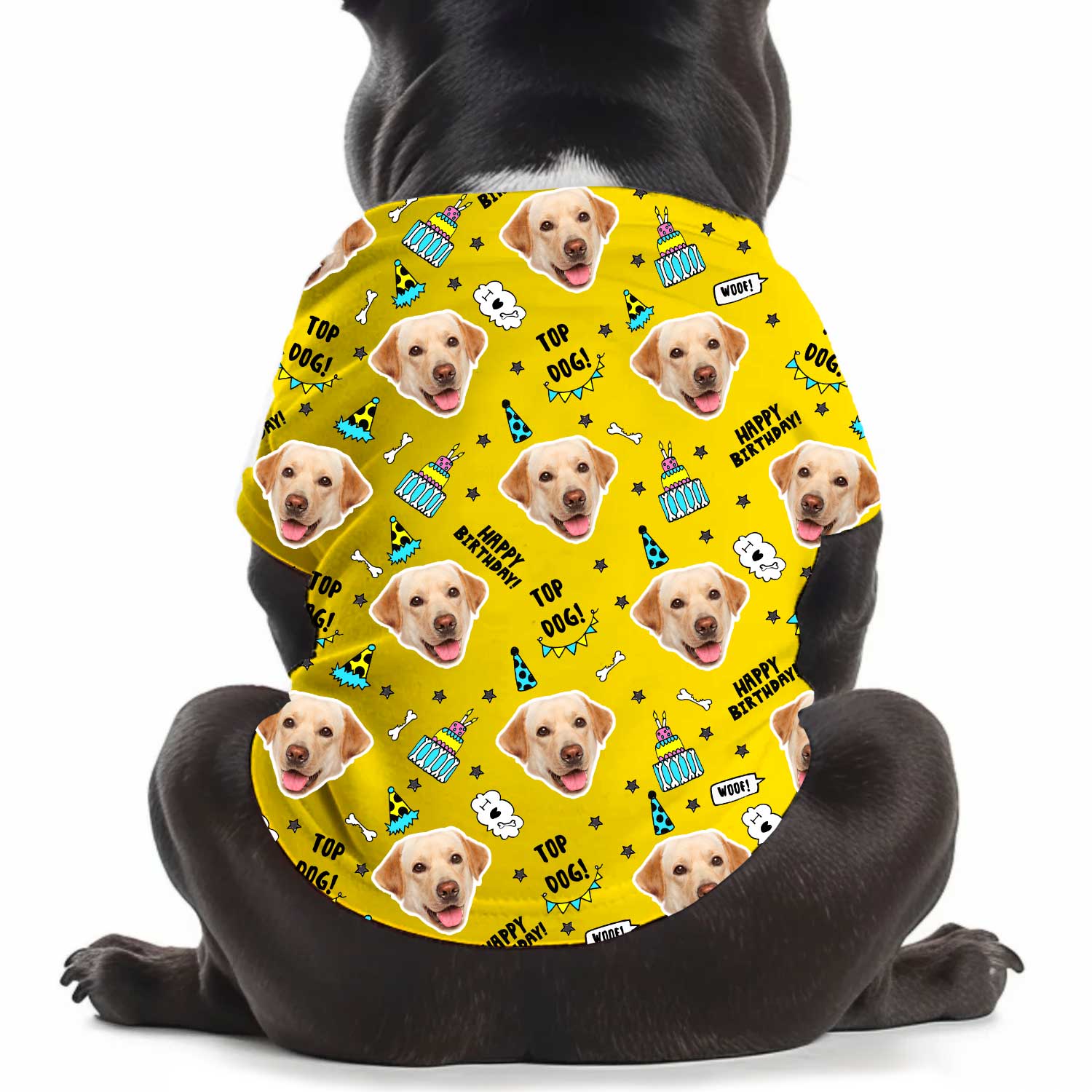 Top Dog Birthday Personalised T Shirt