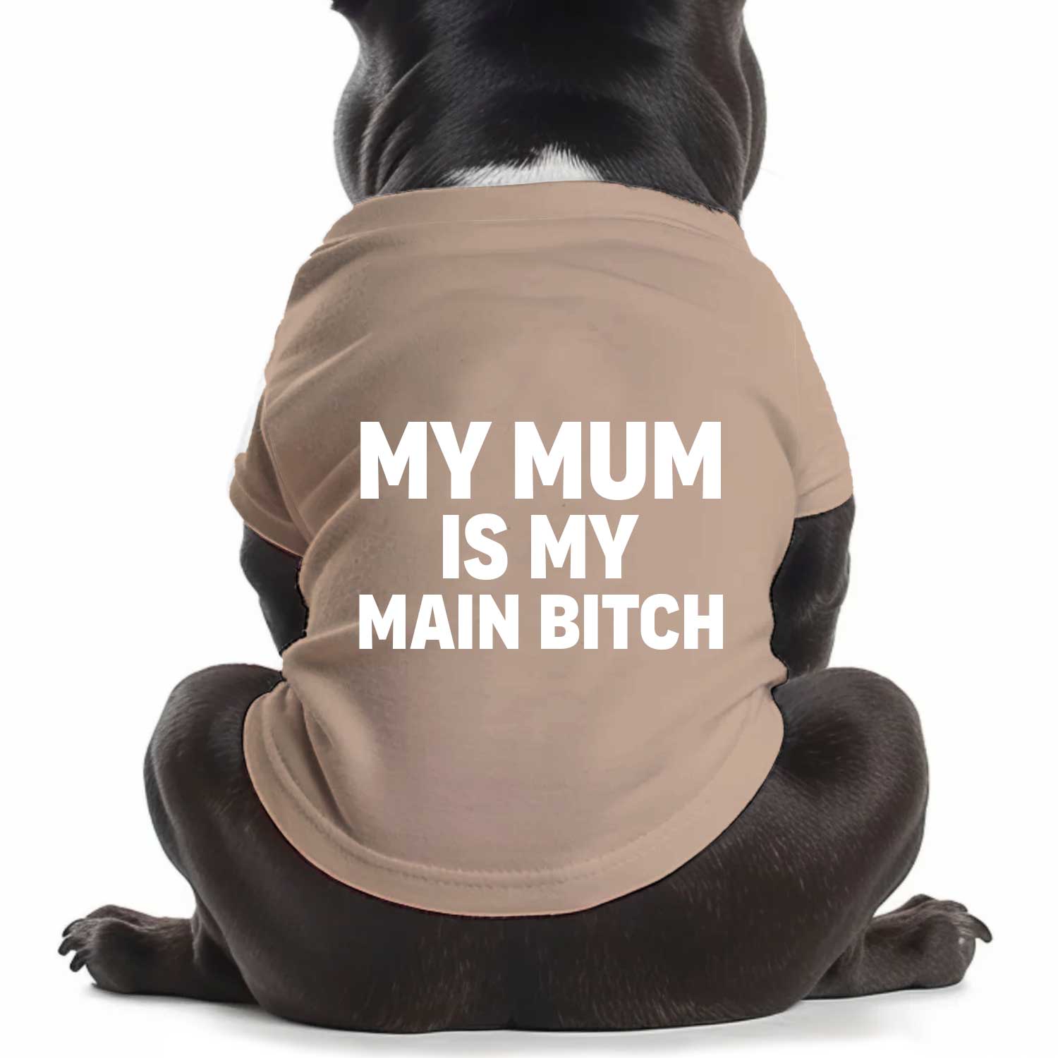 My Mum Is My Main Bitch Dog T Shirt