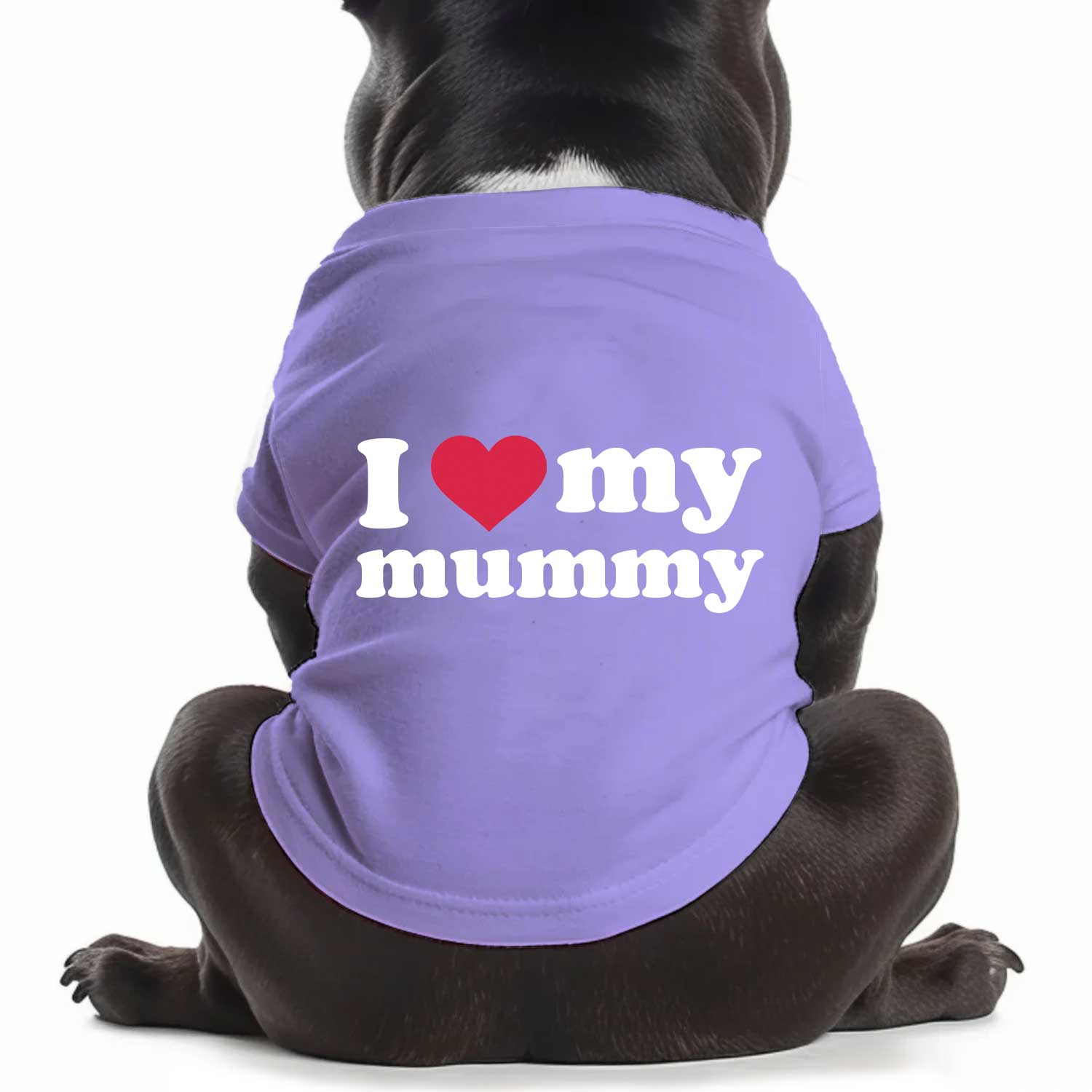 I Love My Mummy Dog T Shirt