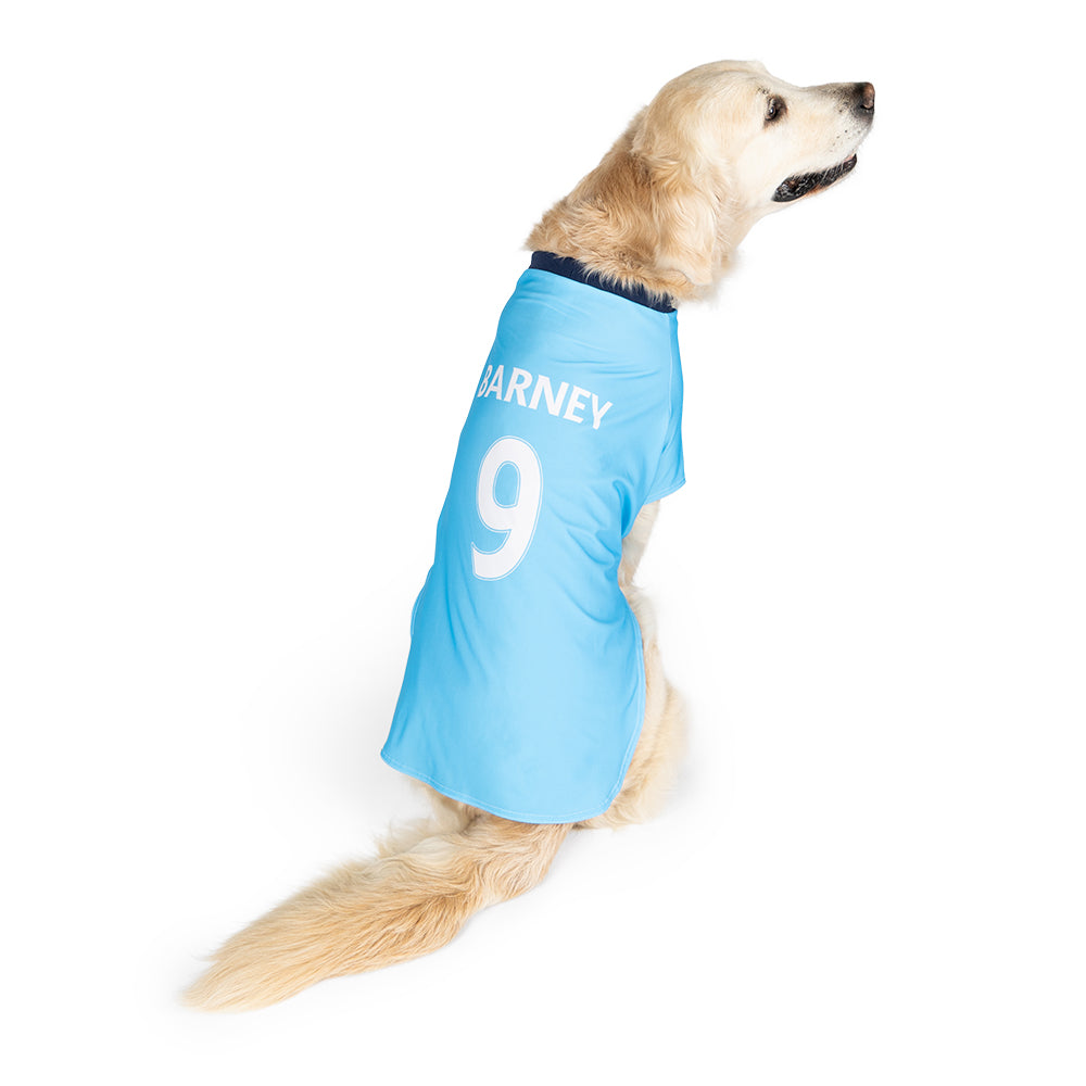 Personalised Man City Dog Shirt