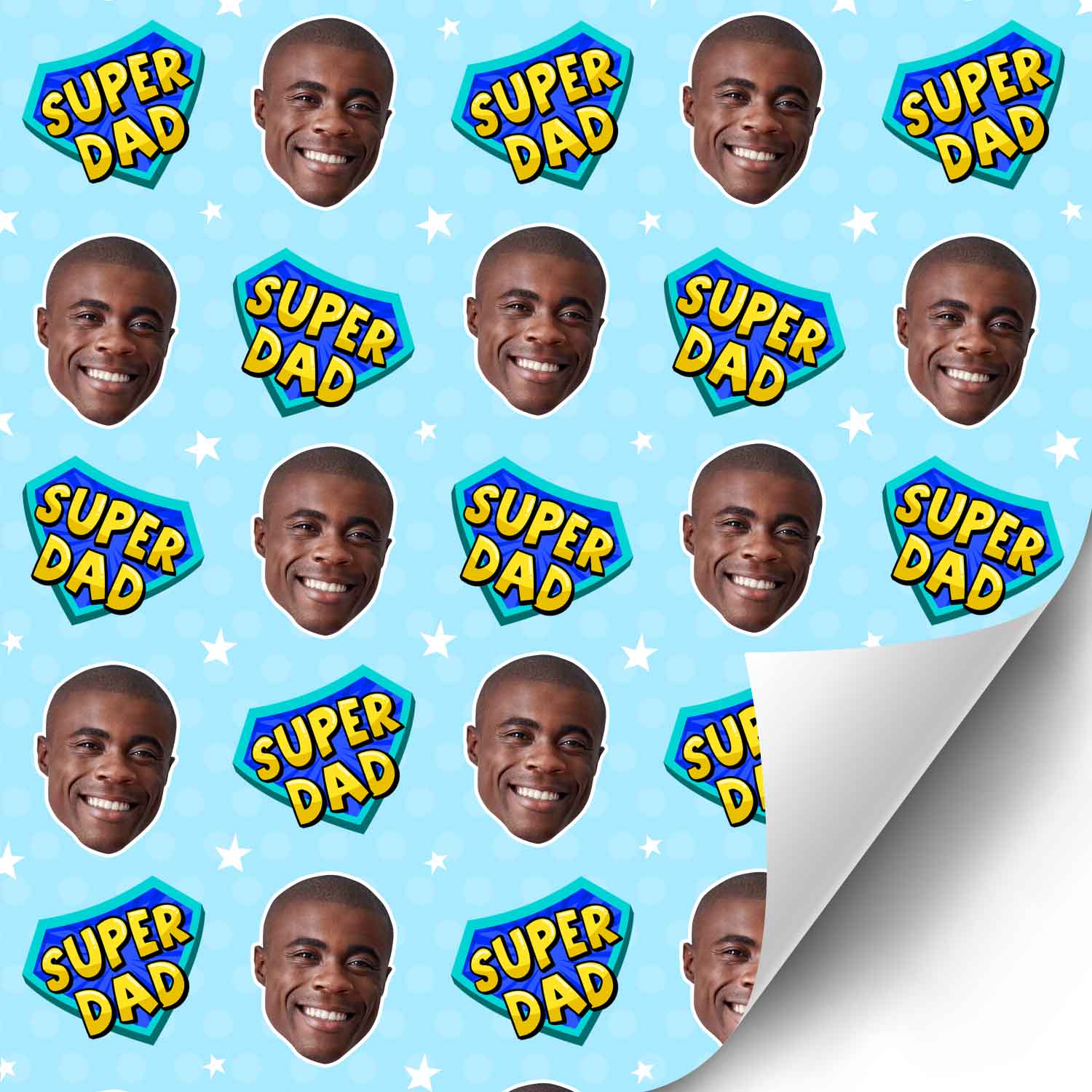 Super Dad Wrapping Paper