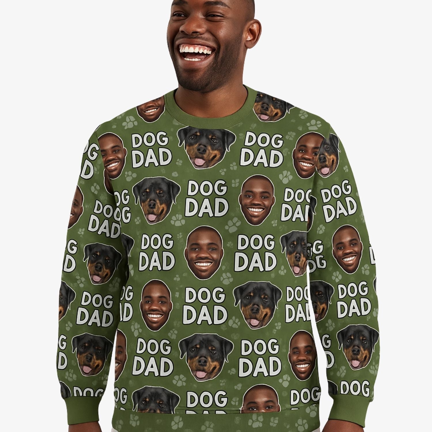 Dog Dad Personalised Sweatshirt