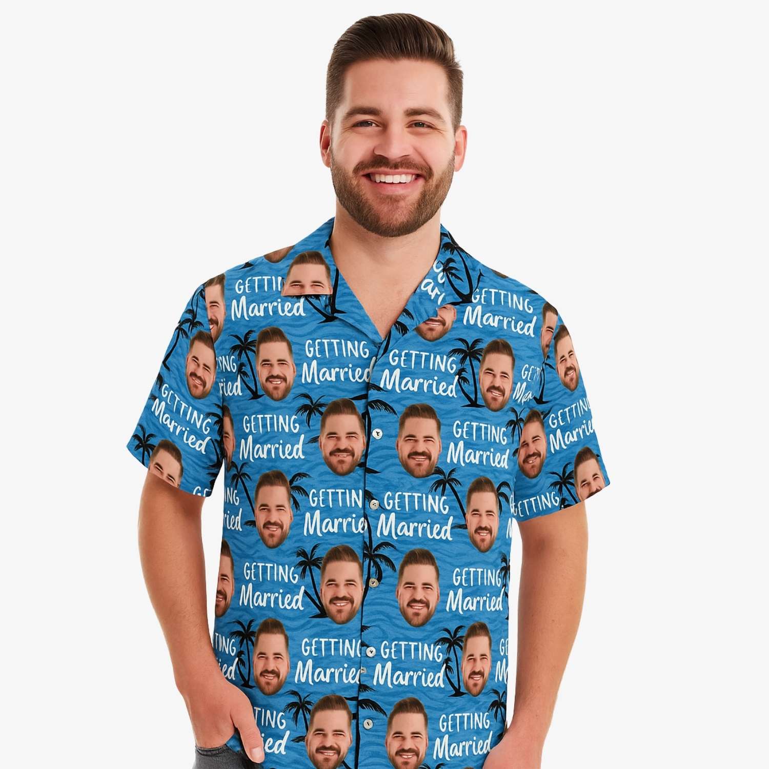 Getting Married Custom Hawaiian Shirt