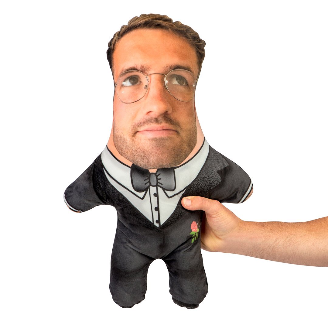 Groom Face Pillow Doll