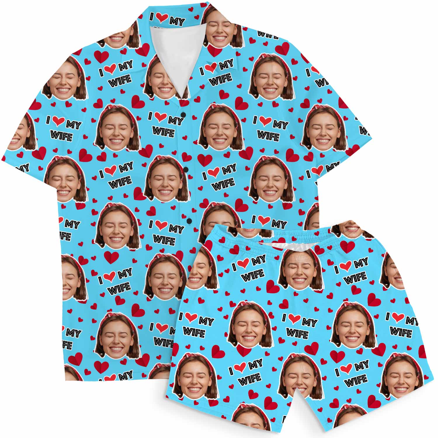 custom photo hawaiian shirts