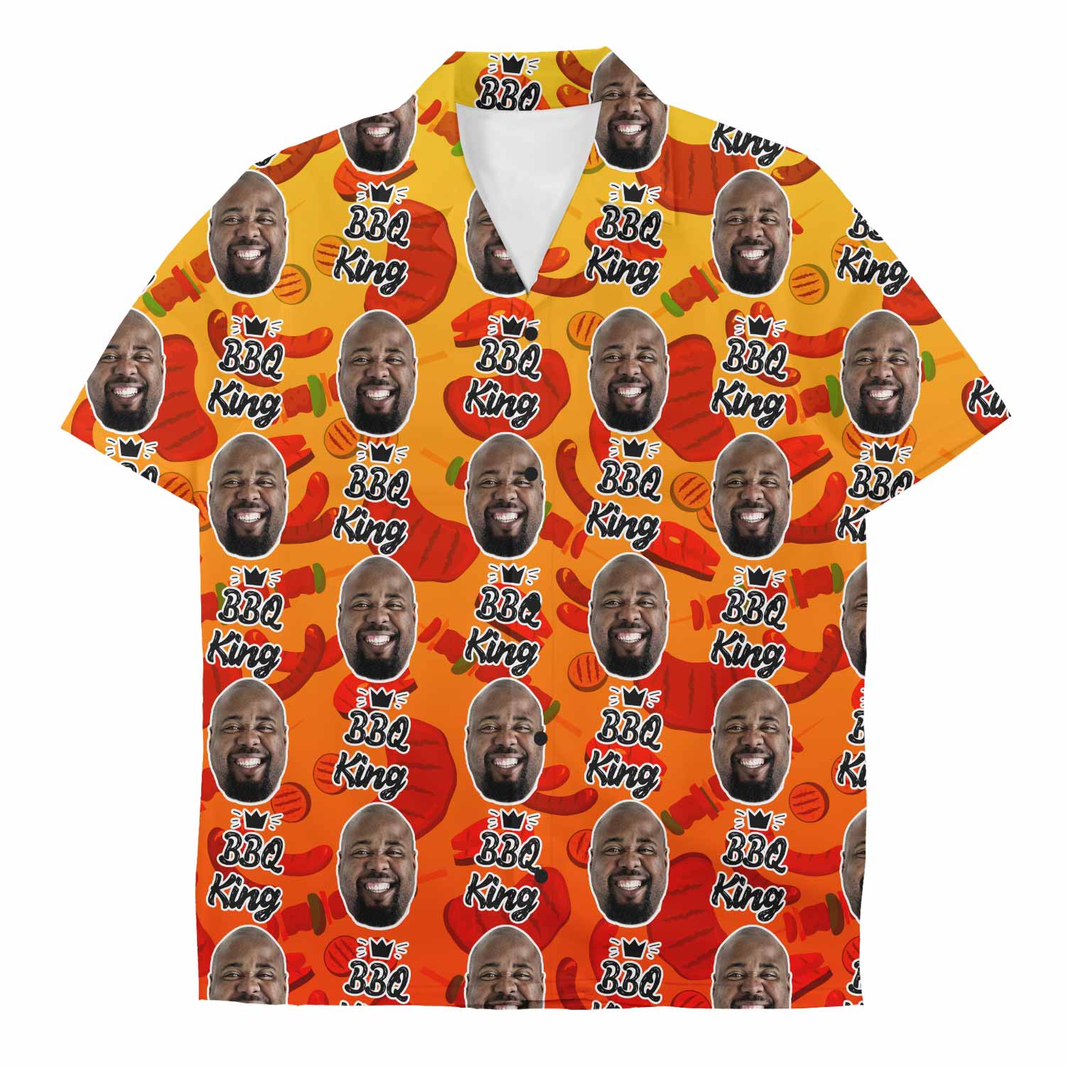 BBQ King Custom Hawaiian Shirt