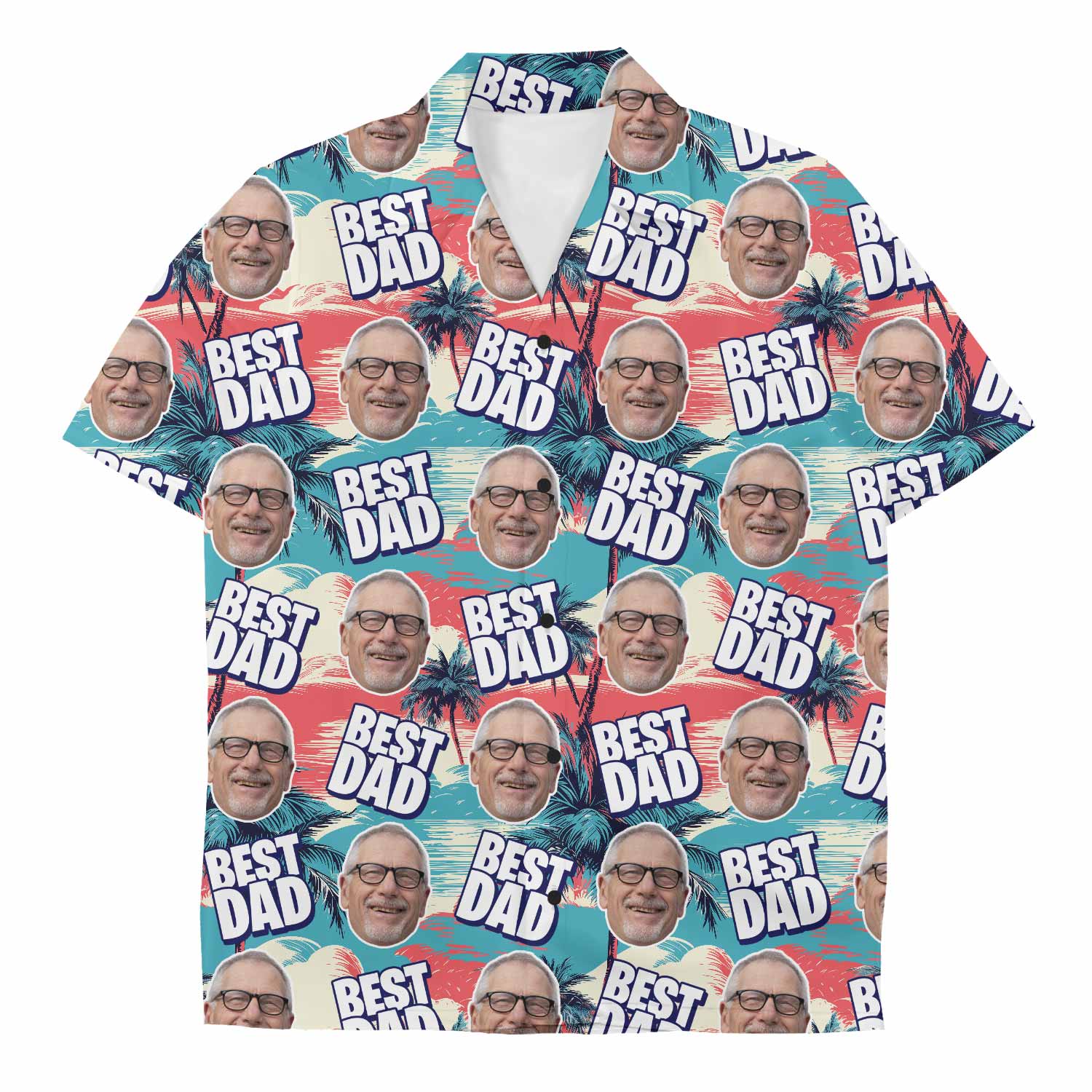 Best Dad Custom Hawaiian Shirt