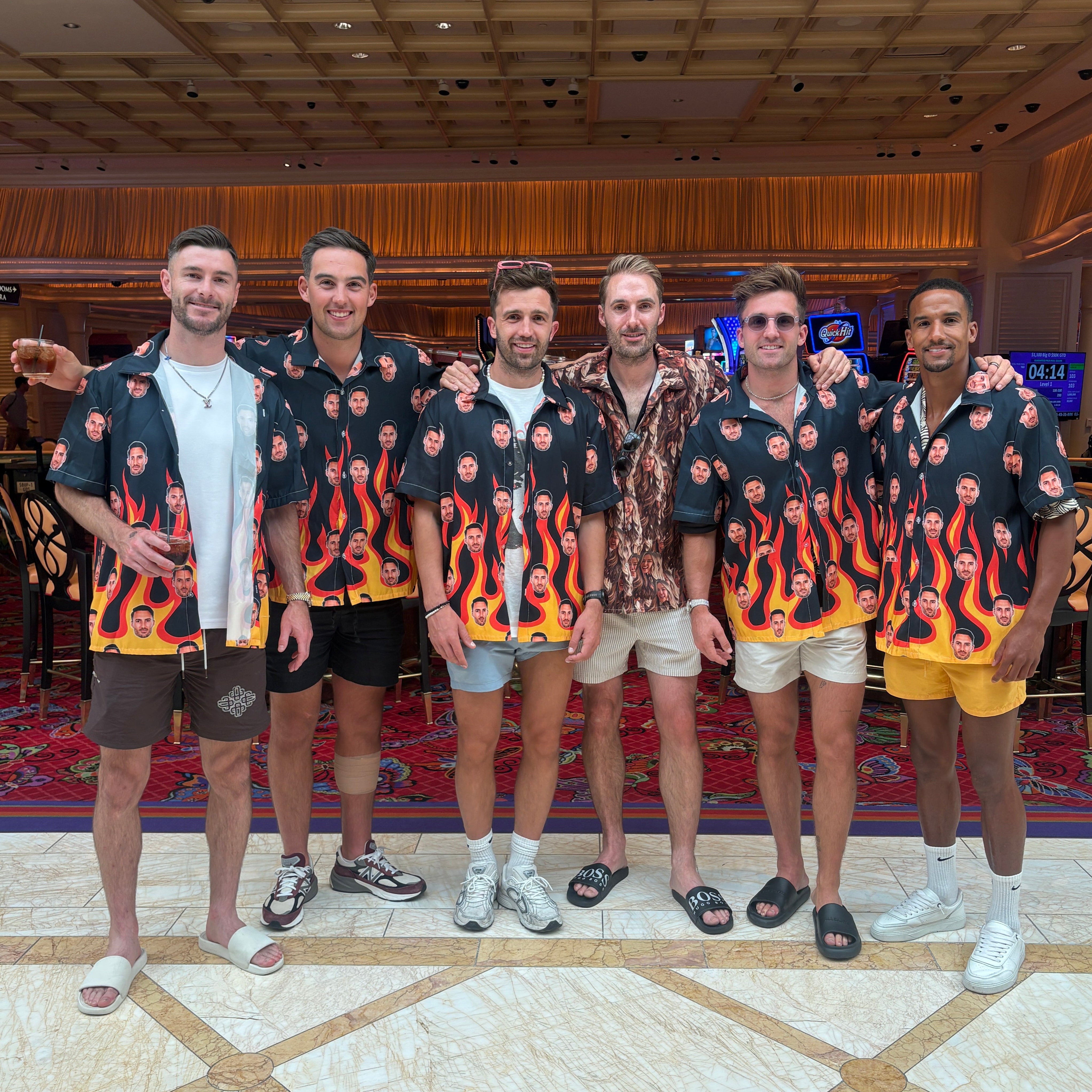 Fire Flame Custom Hawaiian Shirt