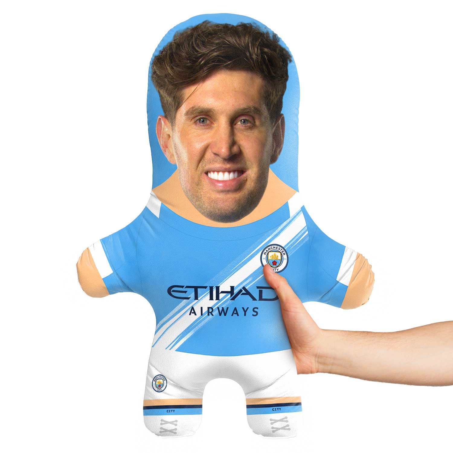 John Stones Face Pillow