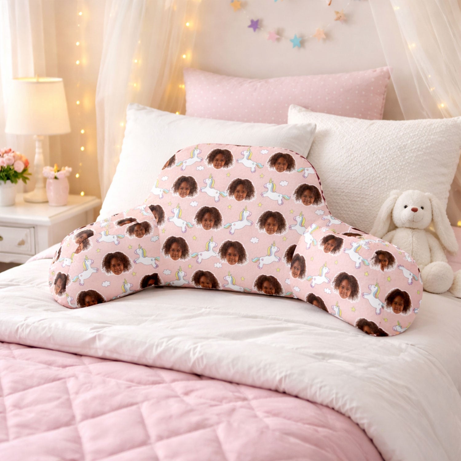 Personalised Kids Unicorn Cuddle Cushion