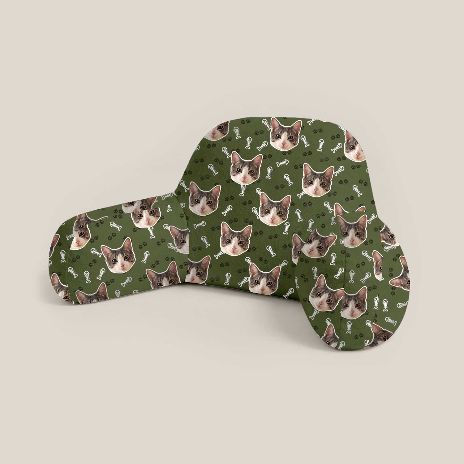 Personalised Kids Cat Cuddle Cushion