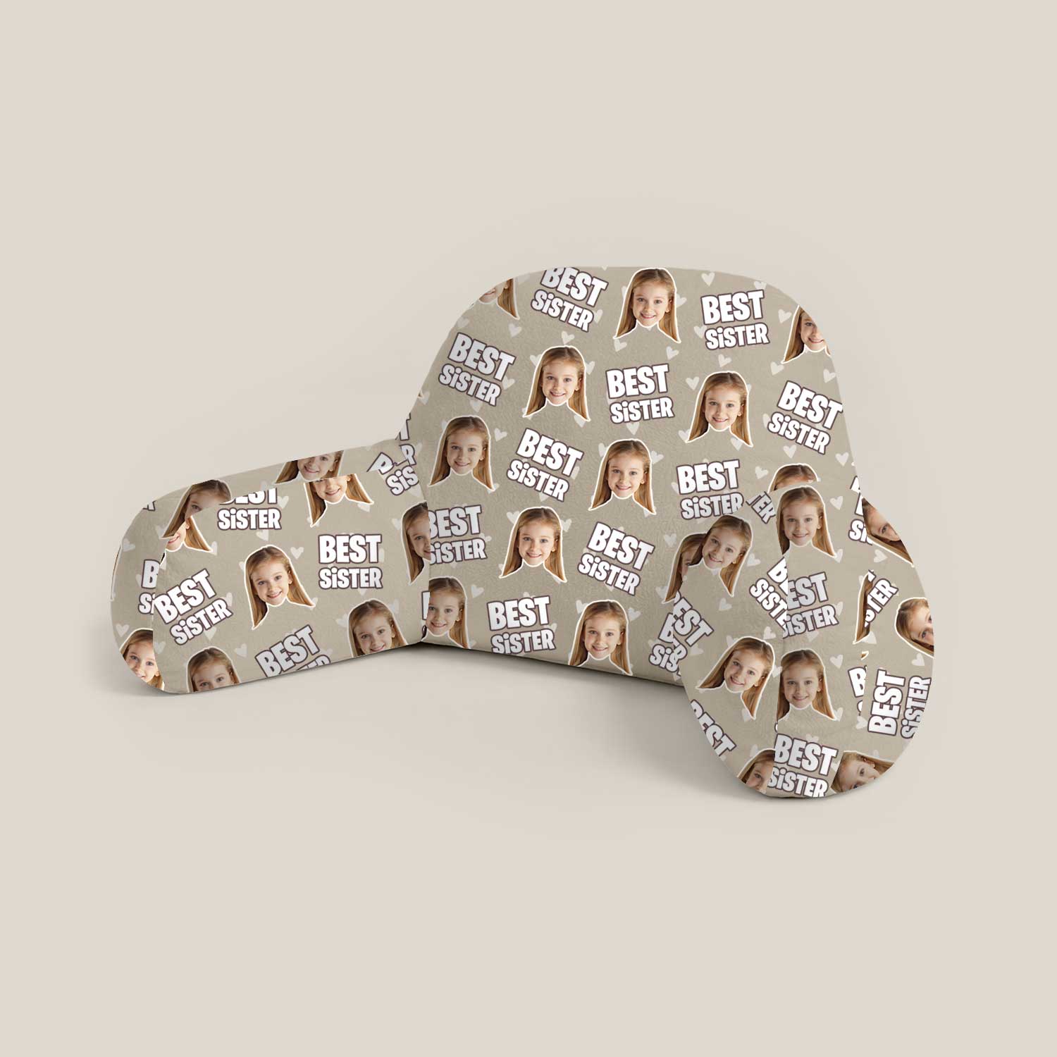 Personalised Kids Best Sister Cuddle Cushion