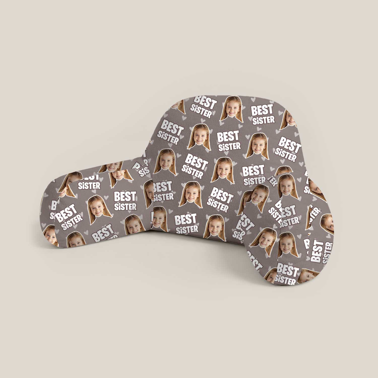 Personalised Kids Best Sister Cuddle Cushion