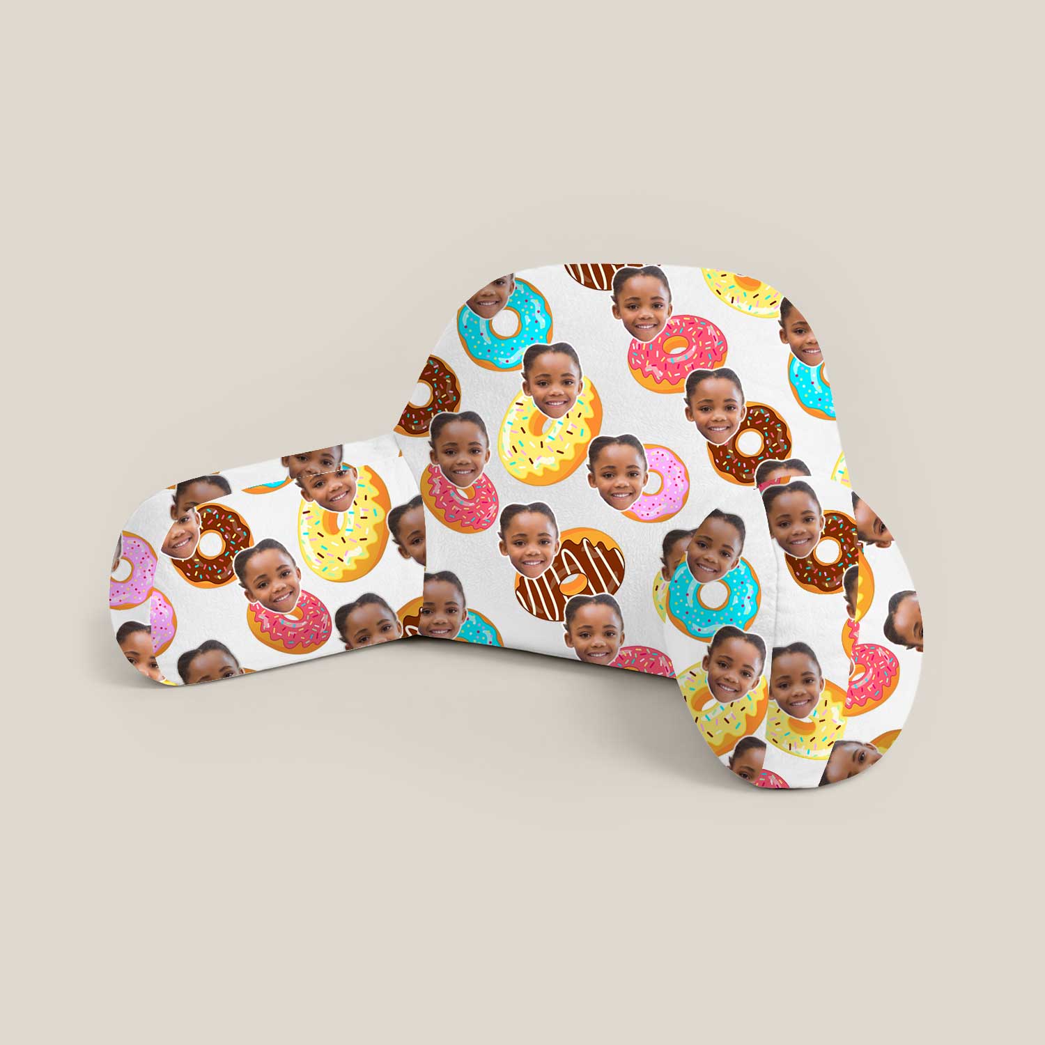 Personalised Kids Donuts Cuddle Cushion