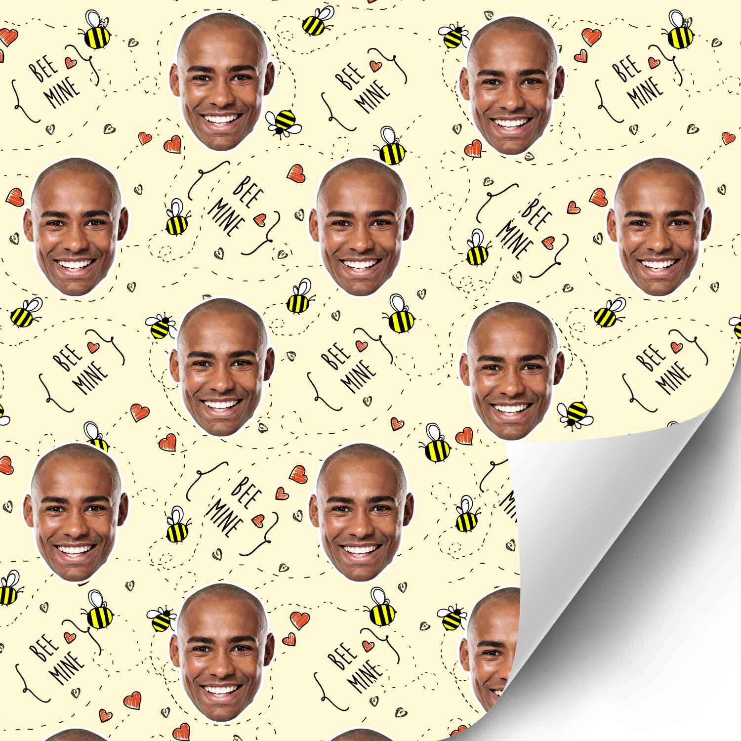 Bee Mine Wrapping Paper