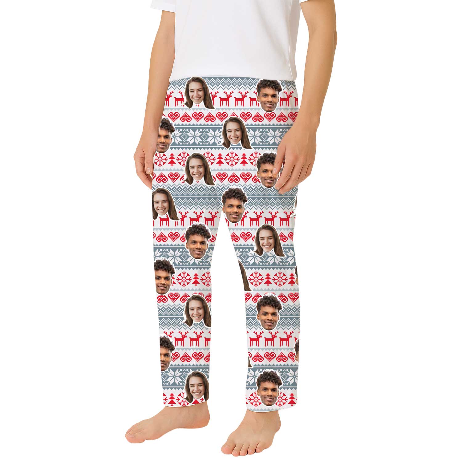 Christmas Nordic Men's PJ Bottoms
