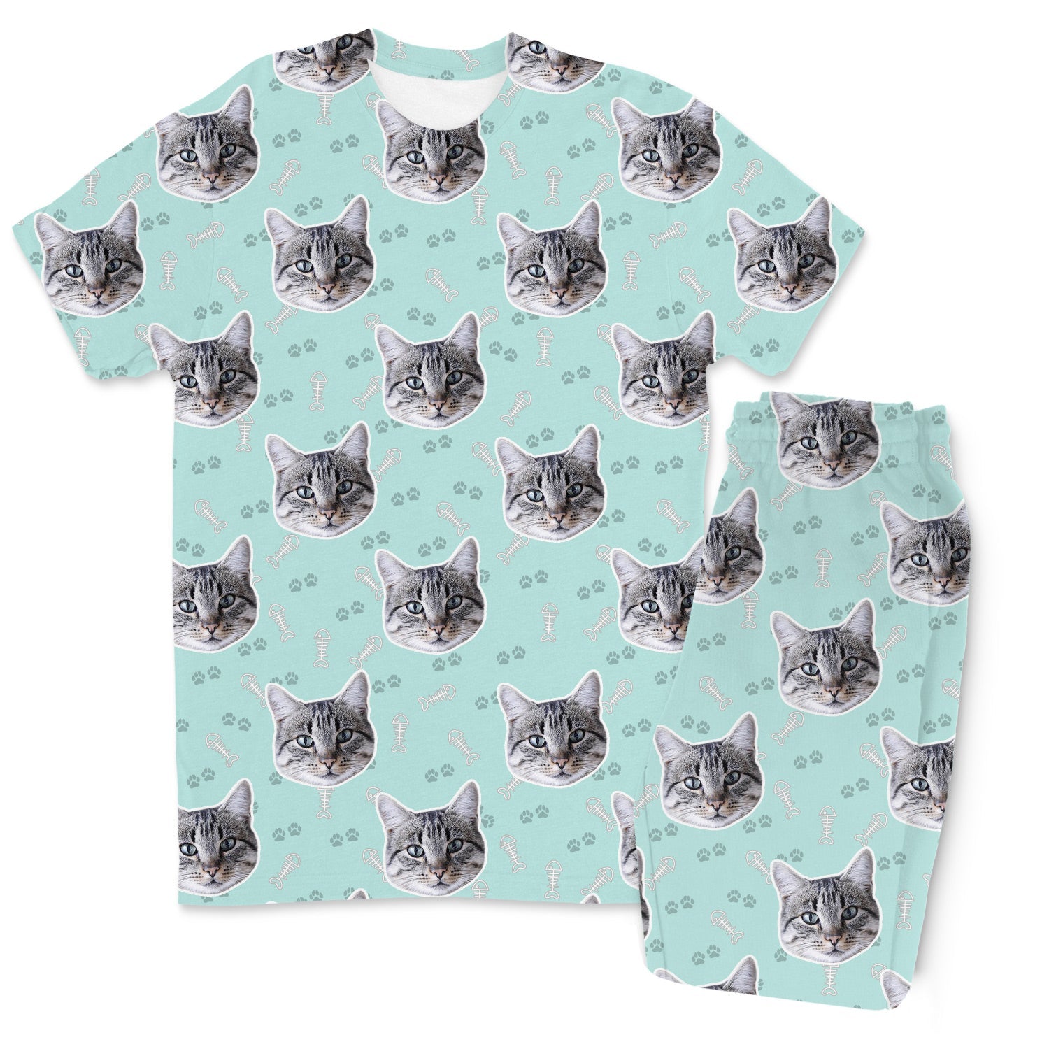 Your Cat Men's Personalised Pyjamas - Trouser Set