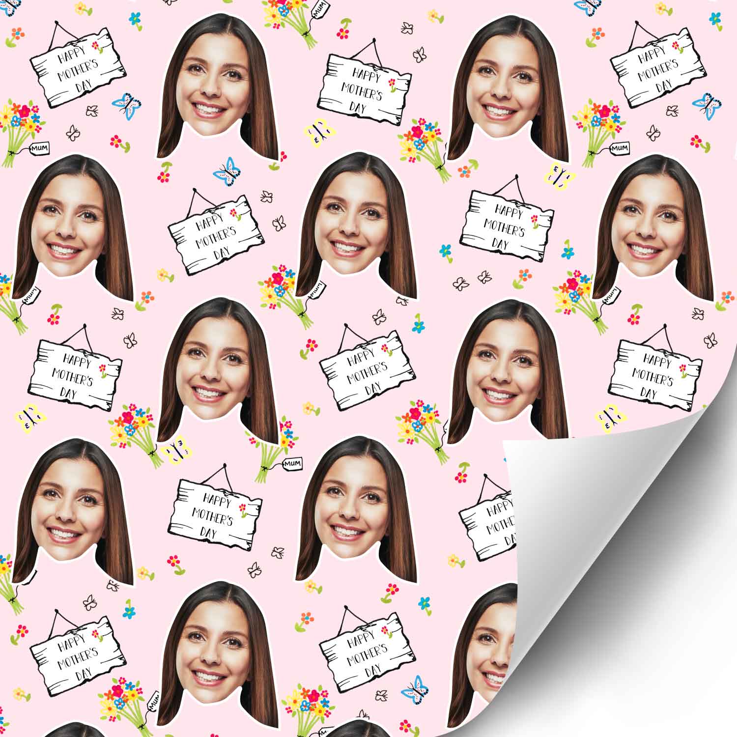 Happy Mother's Day Personalised Wrapping Paper