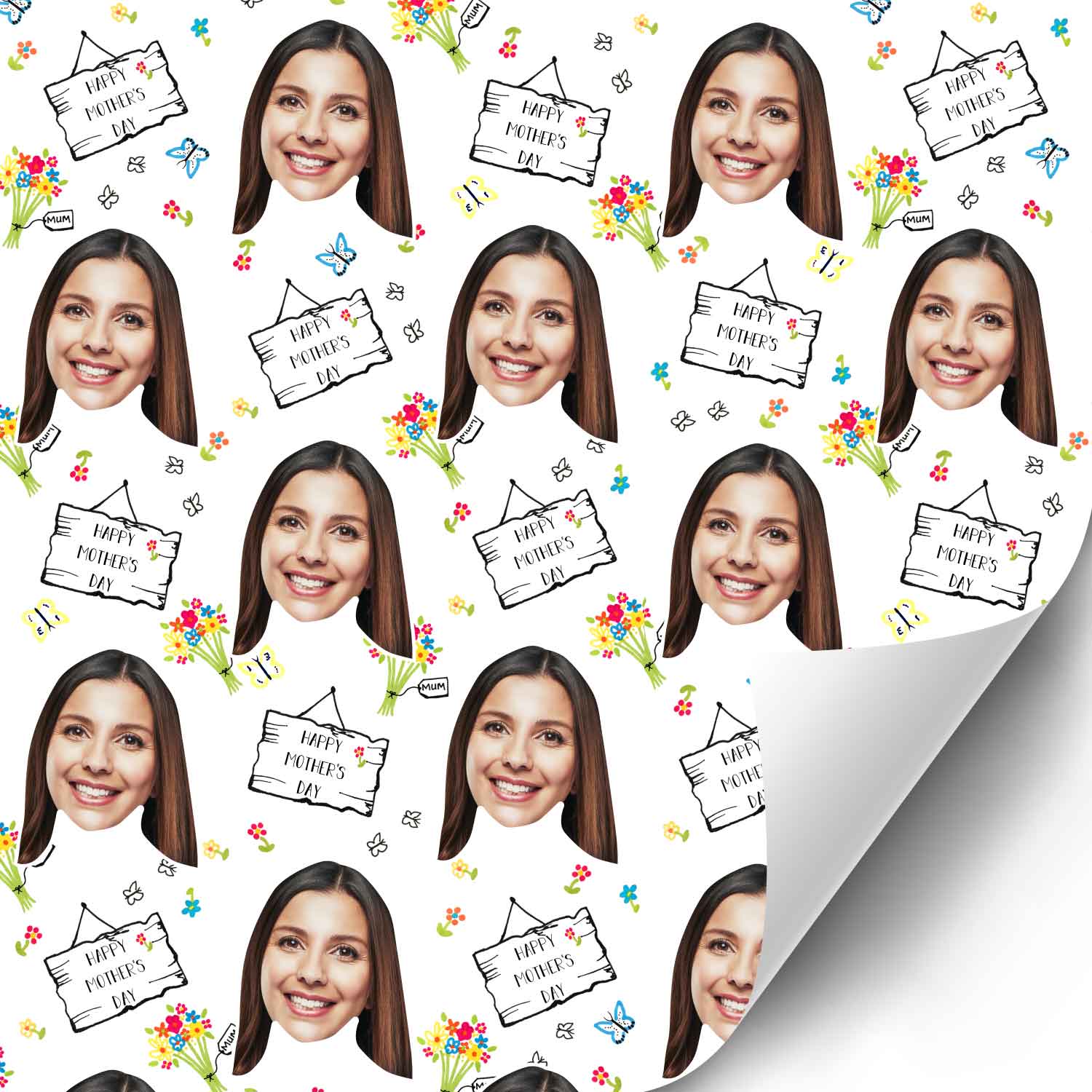 Happy Mother's Day Personalised Wrapping Paper