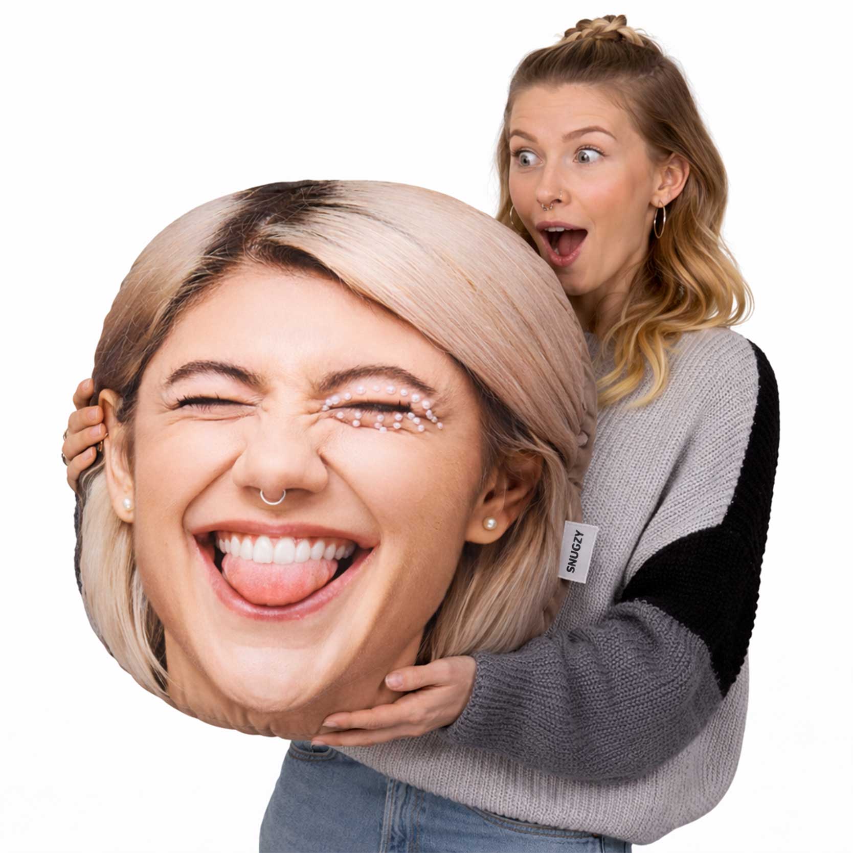 Monster Face Cushion