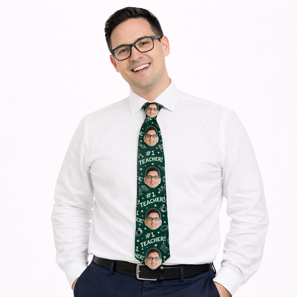 No. 1 Teacher Tie