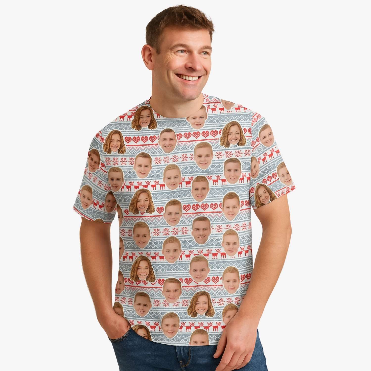 Christmas Nordic Custom T-Shirt