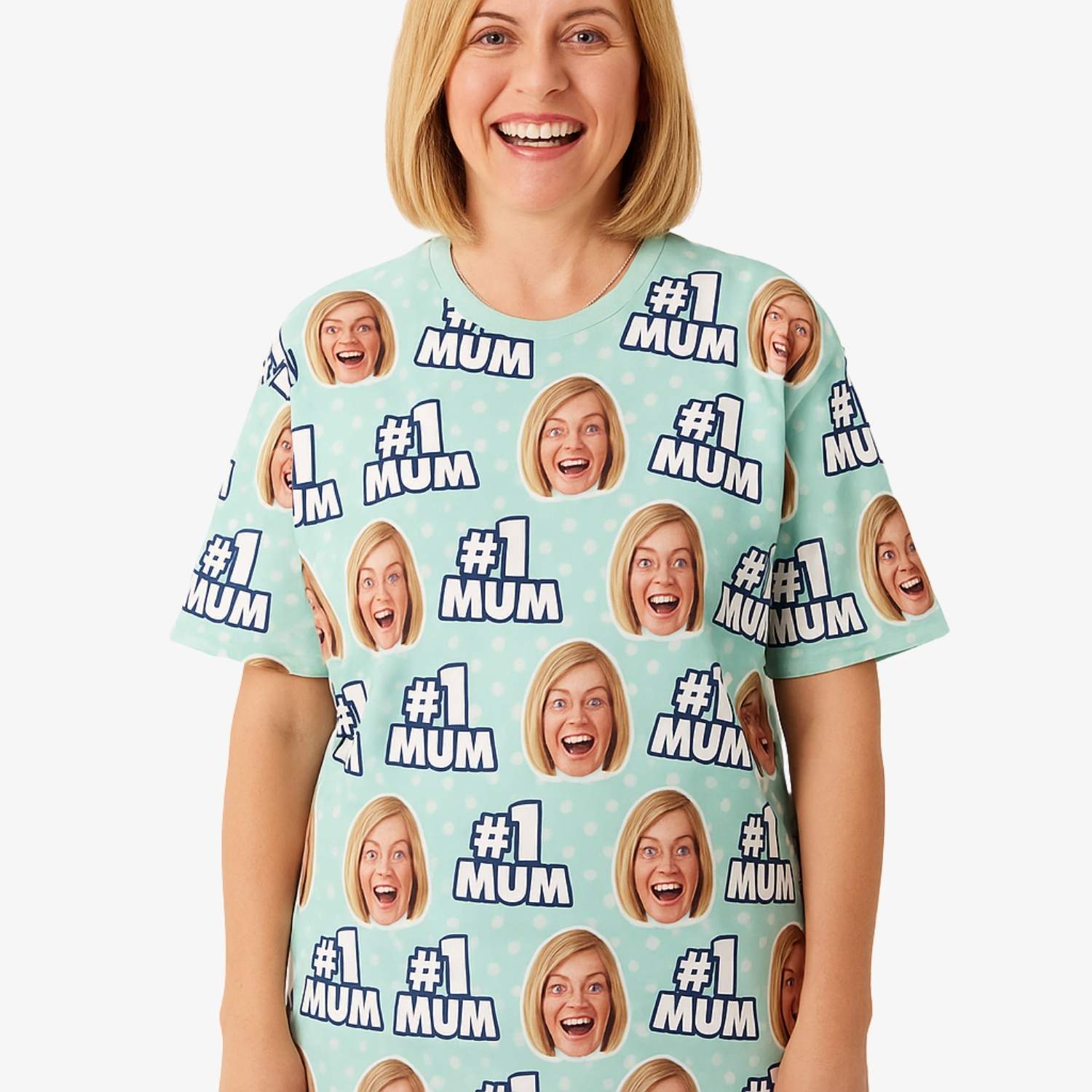 Number 1 Mum Custom T-Shirt