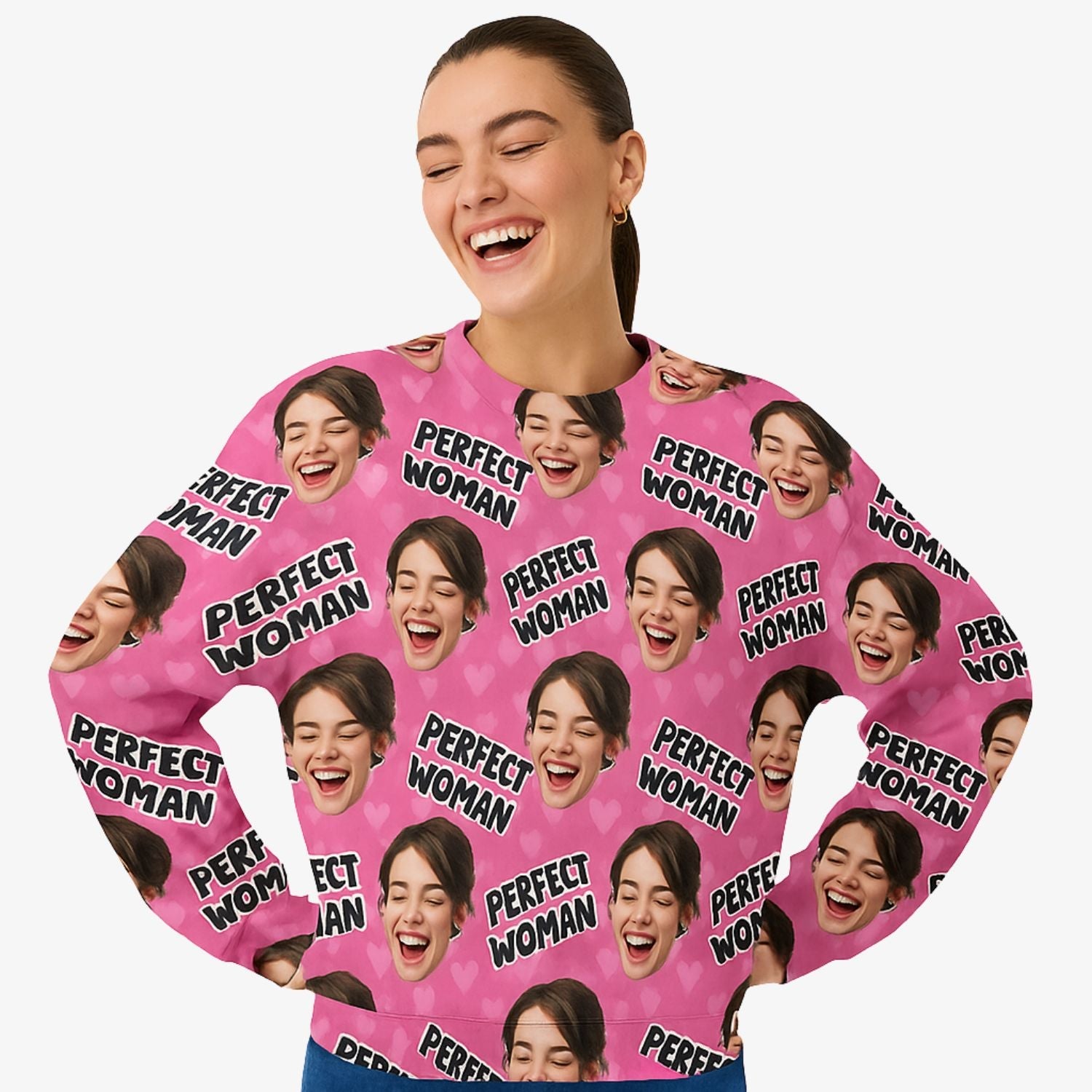 The Perfect Woman Personalised Sweatshirt