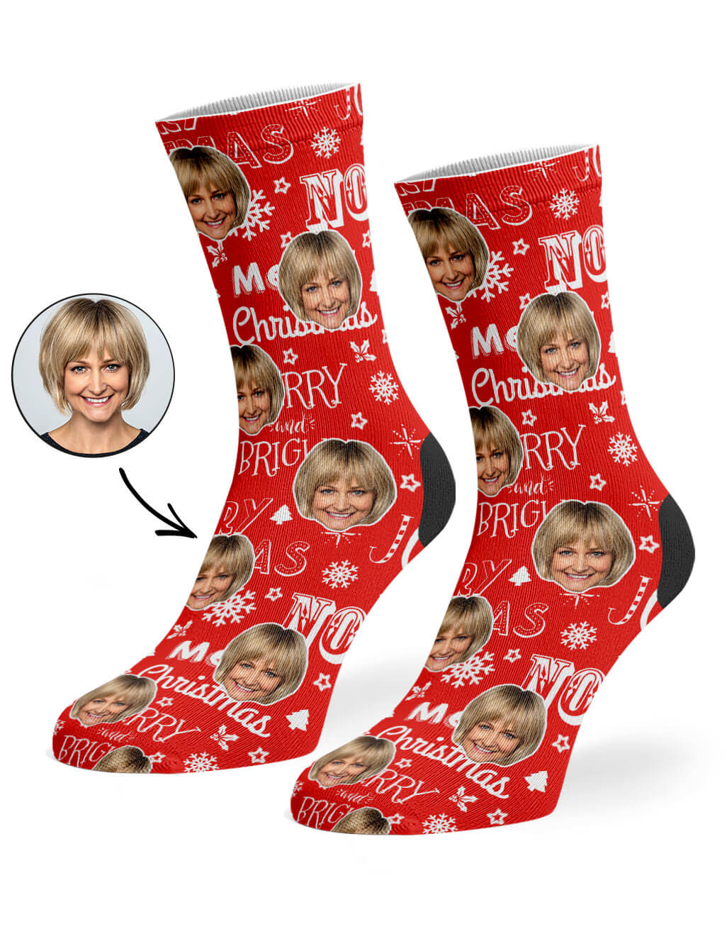 Merry Christmas Gift Socks