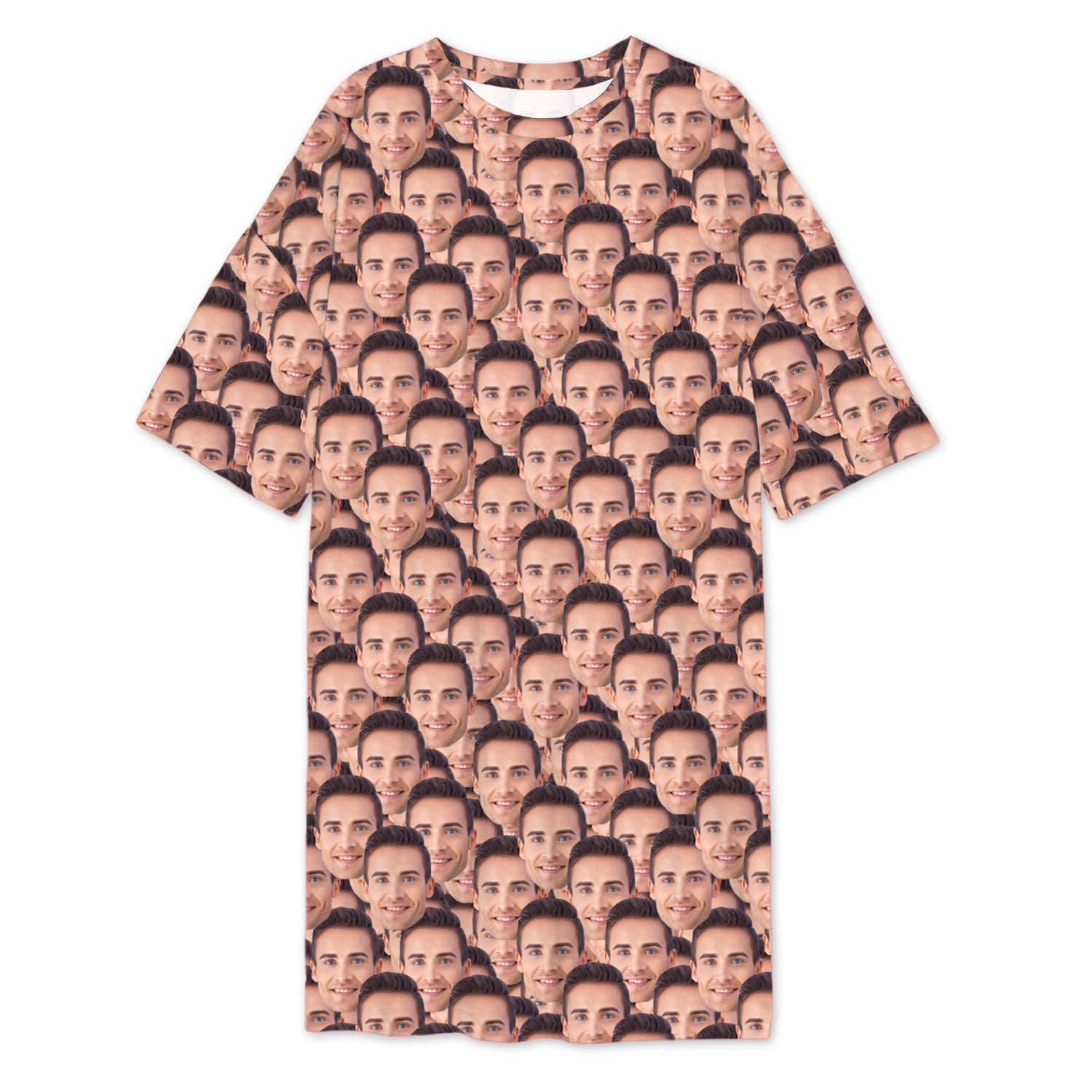 Face Mash Custom Sleep Tee